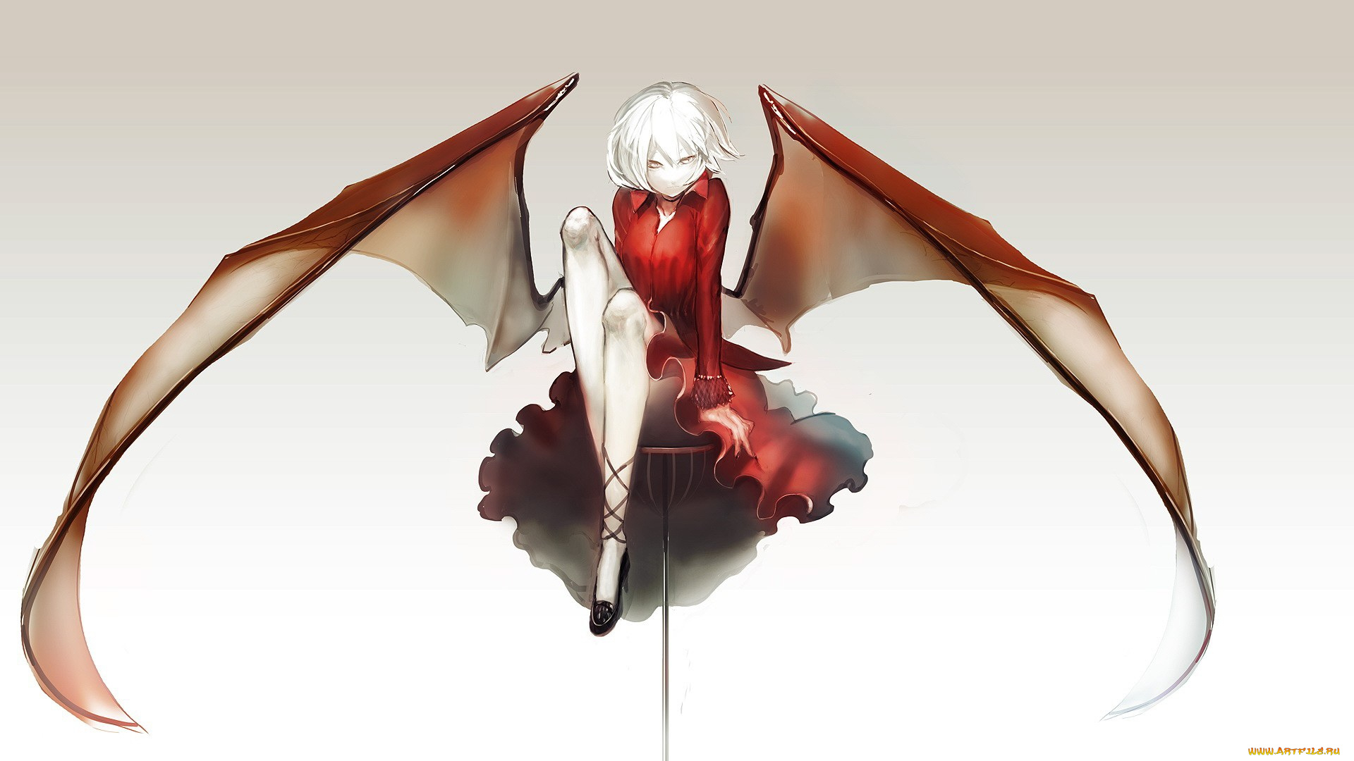 аниме, touhou, девушка