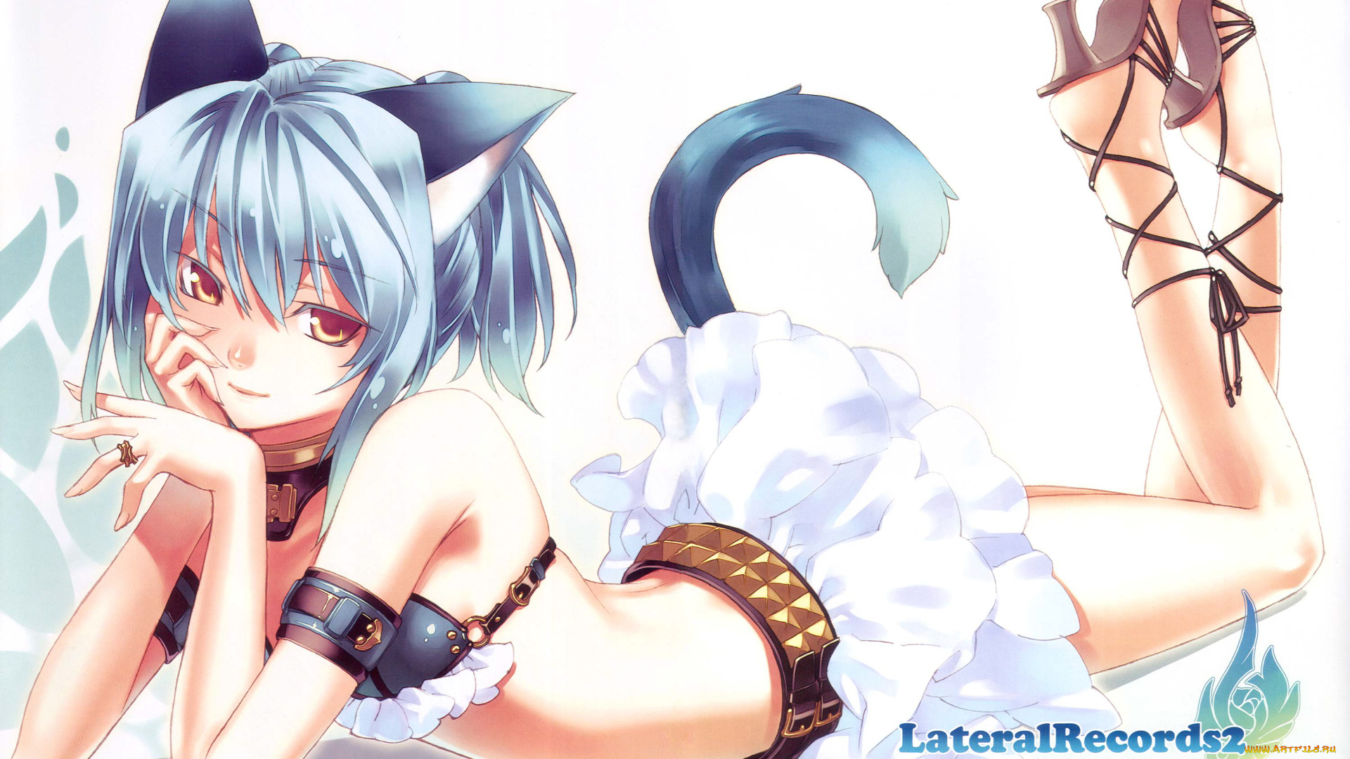 аниме, животные, , существа, девушка