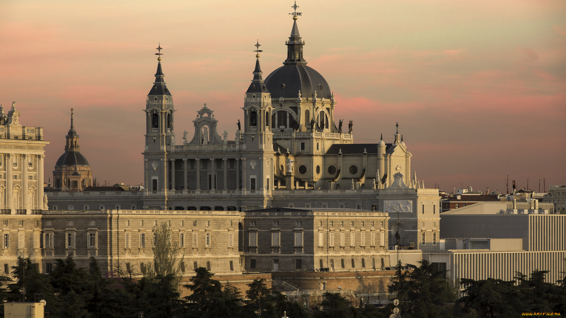 la, almudena, города, -, католические, соборы, , костелы, , аббатства, простор