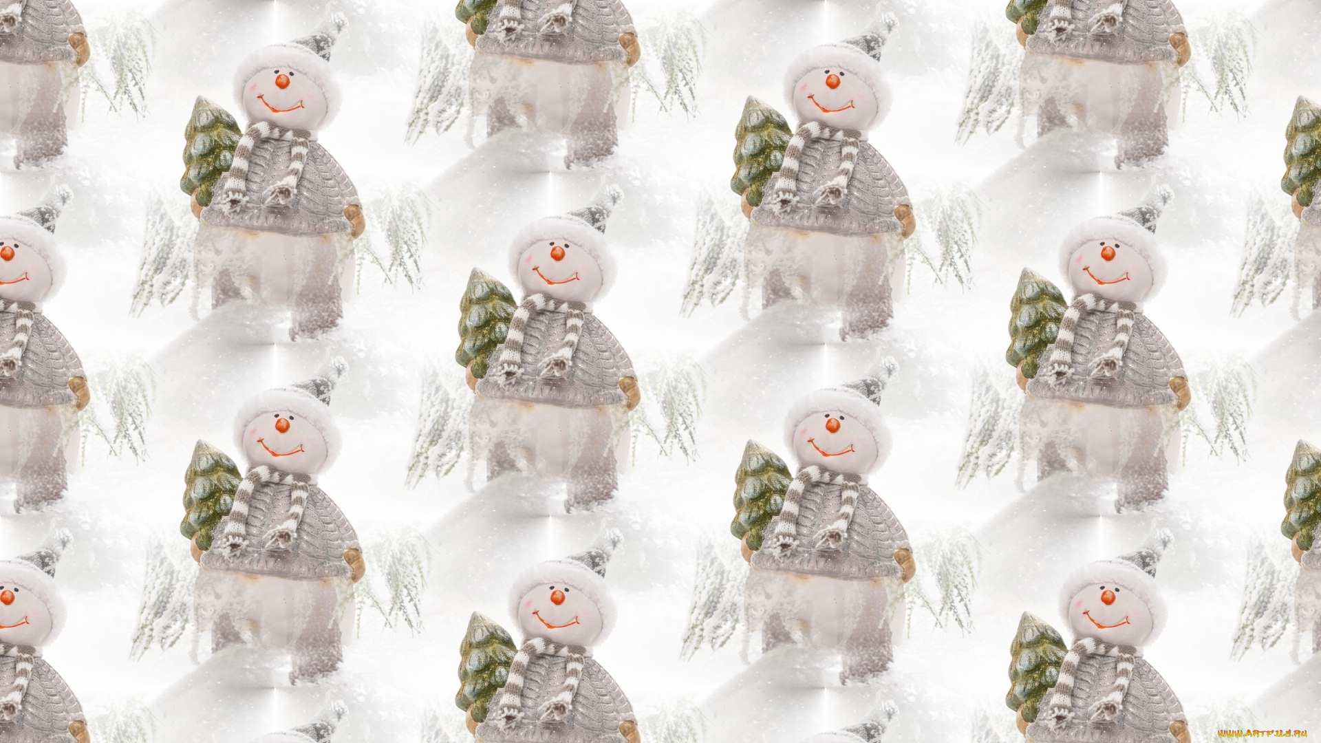 праздничные, векторная, графика, , новый, год, фон, праздник, текстура, новый, год, снеговик