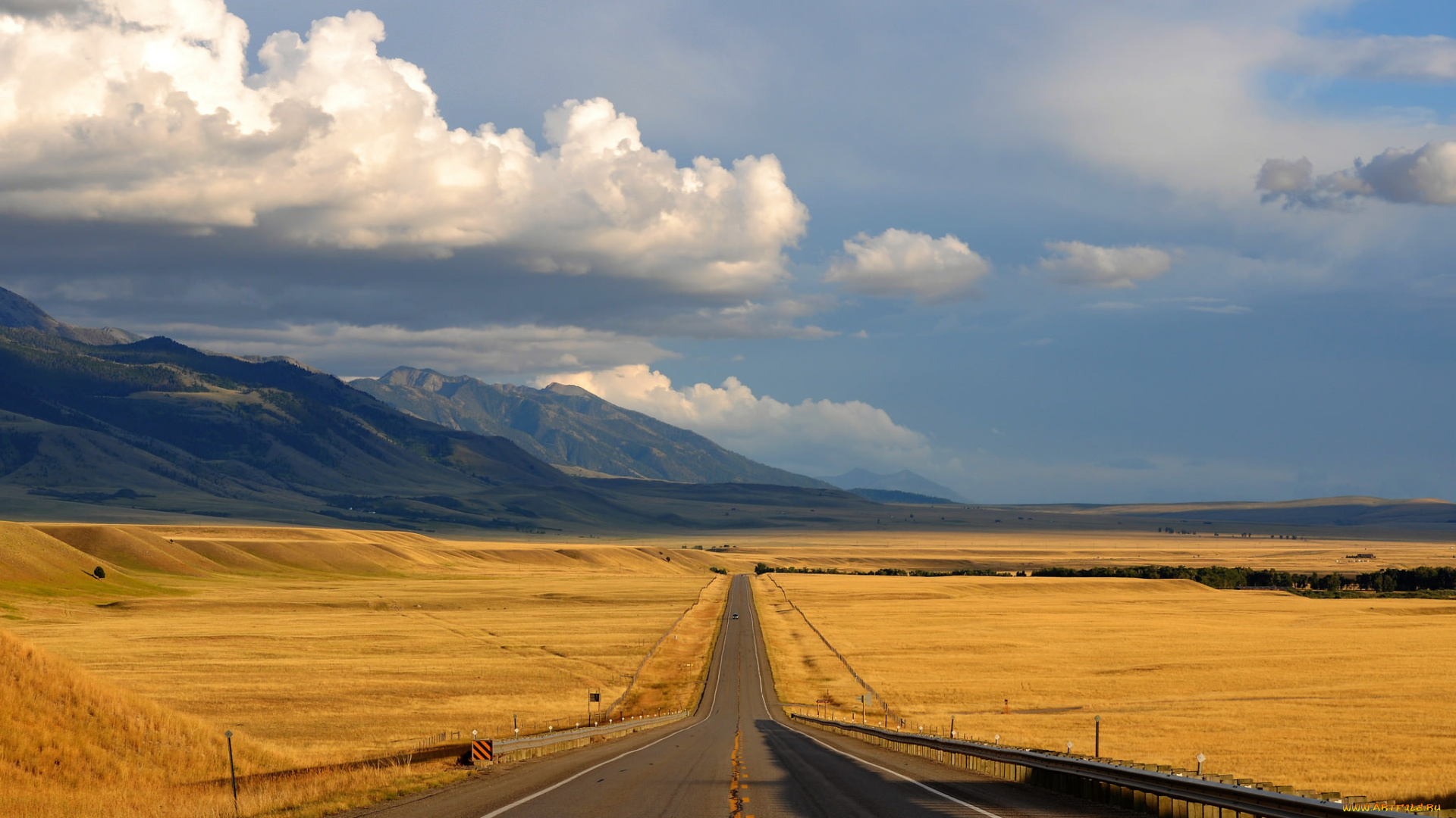 природа, дороги, тракт