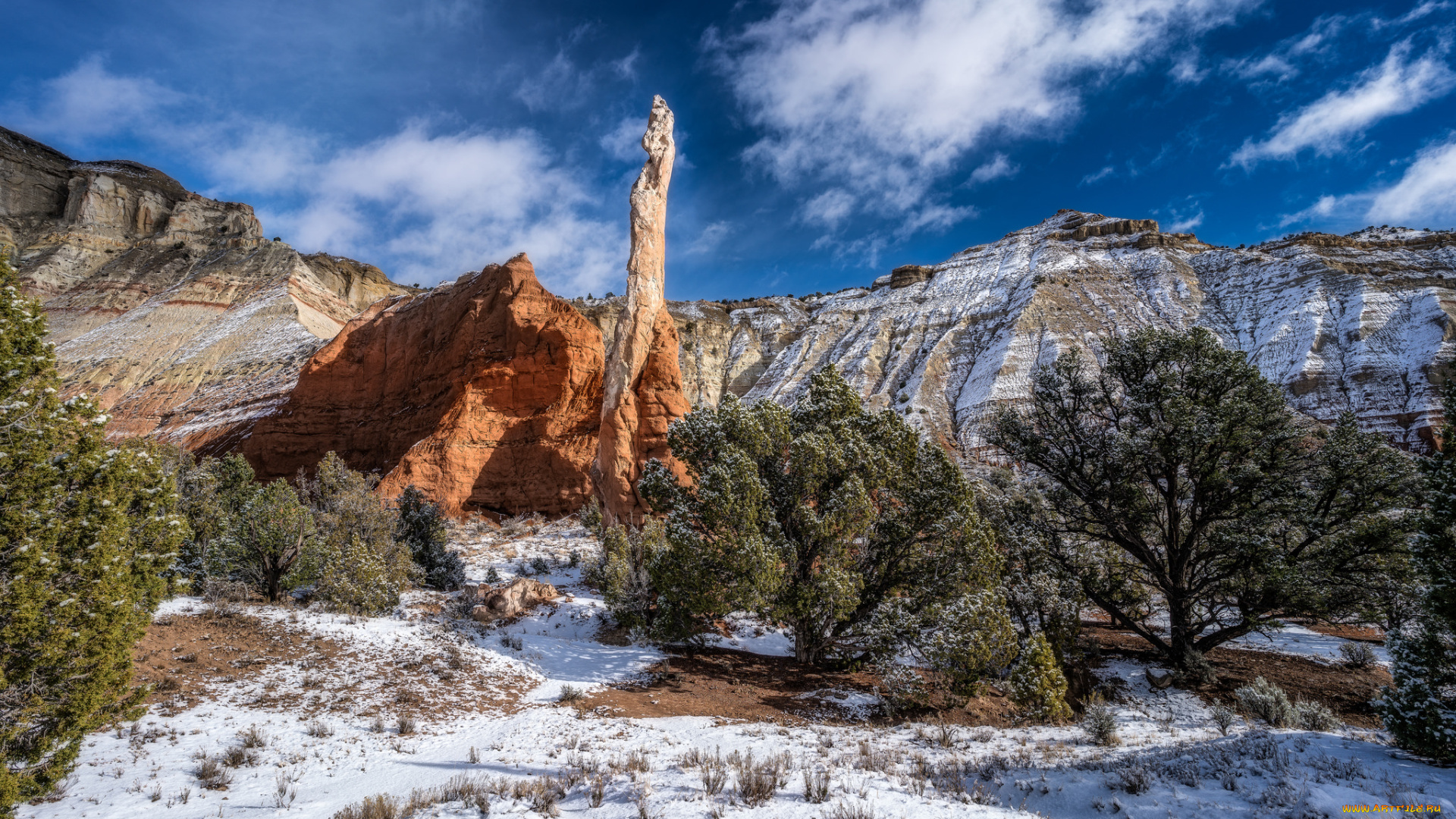 природа, горы, простор