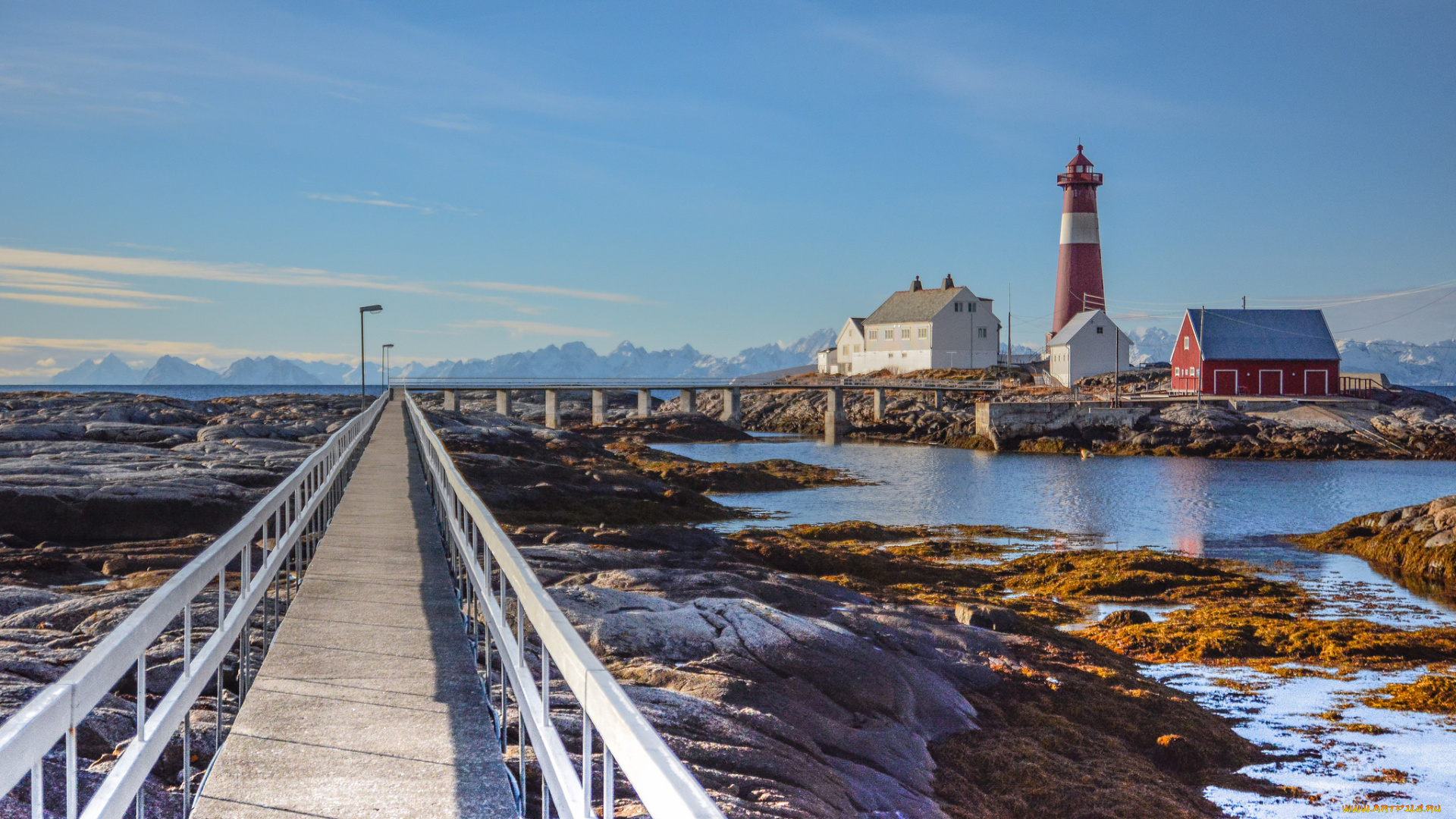 природа, маяки, побережье, маяк