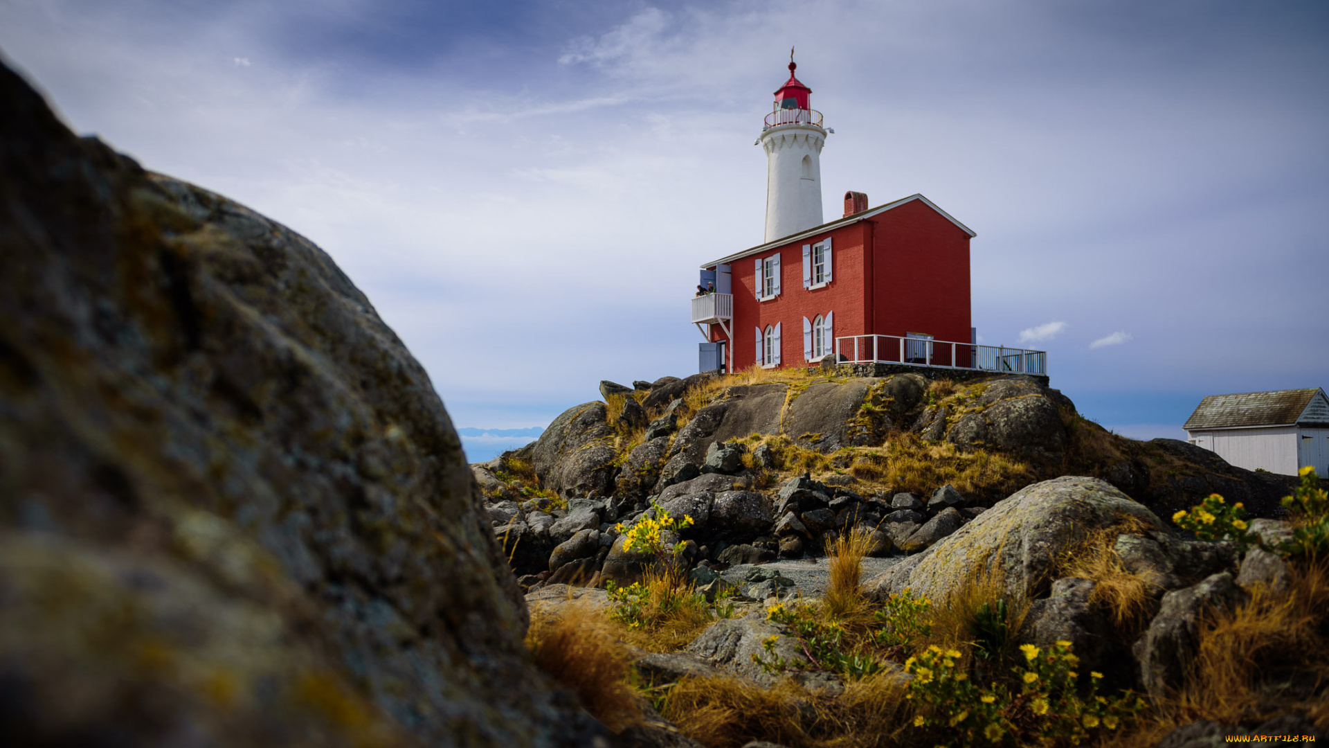 природа, маяки, побережье, маяк