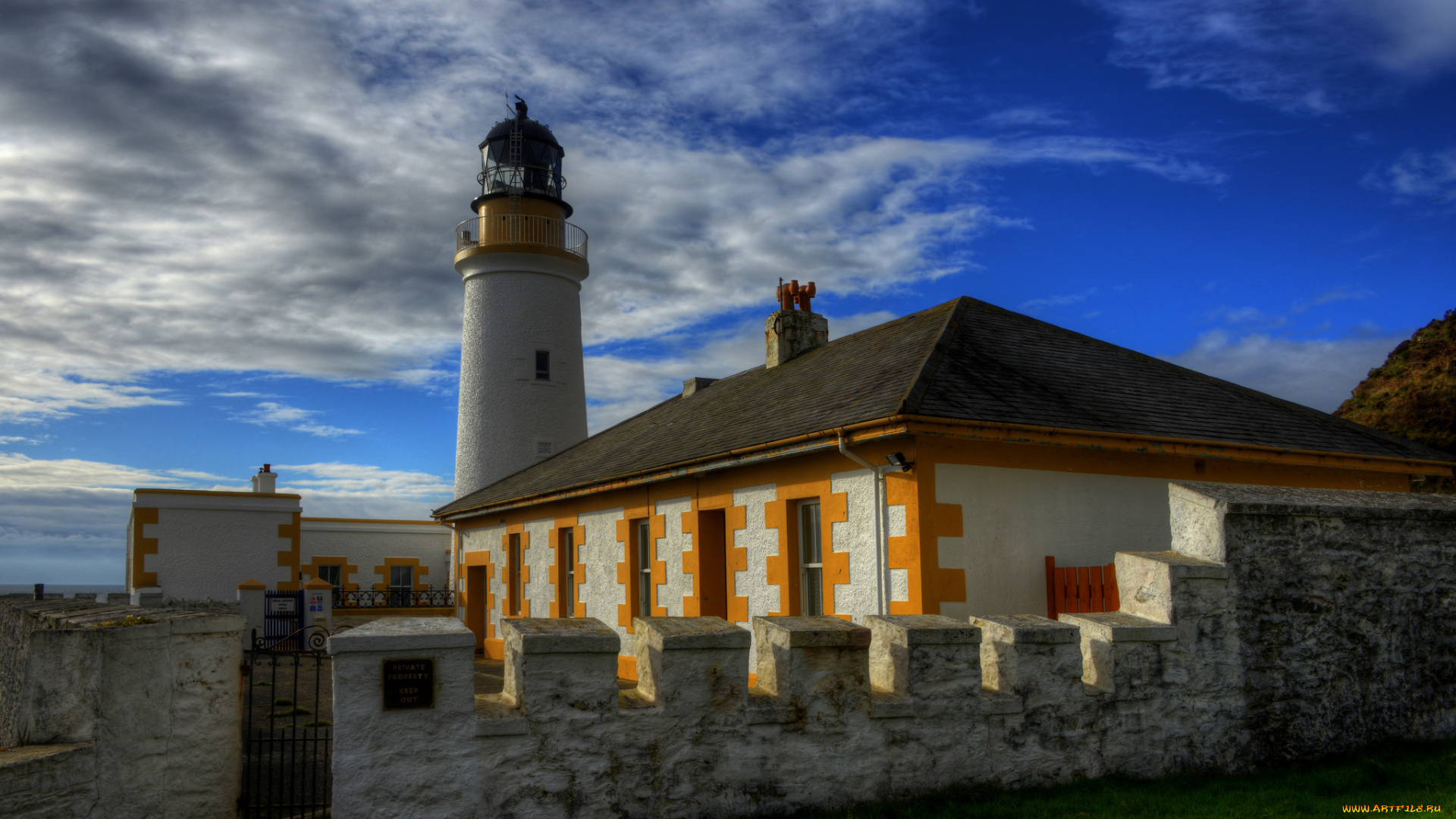 природа, маяки, побережье, маяк