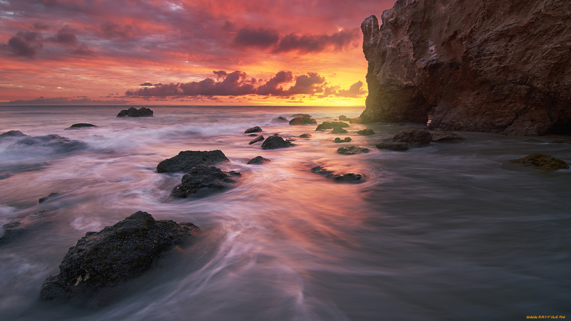 природа, восходы, закаты, рассвет