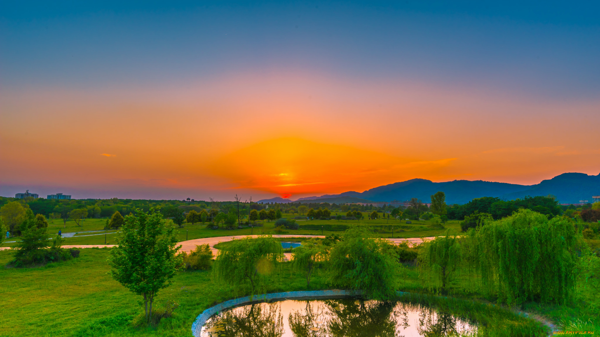 природа, восходы, закаты, рассвет