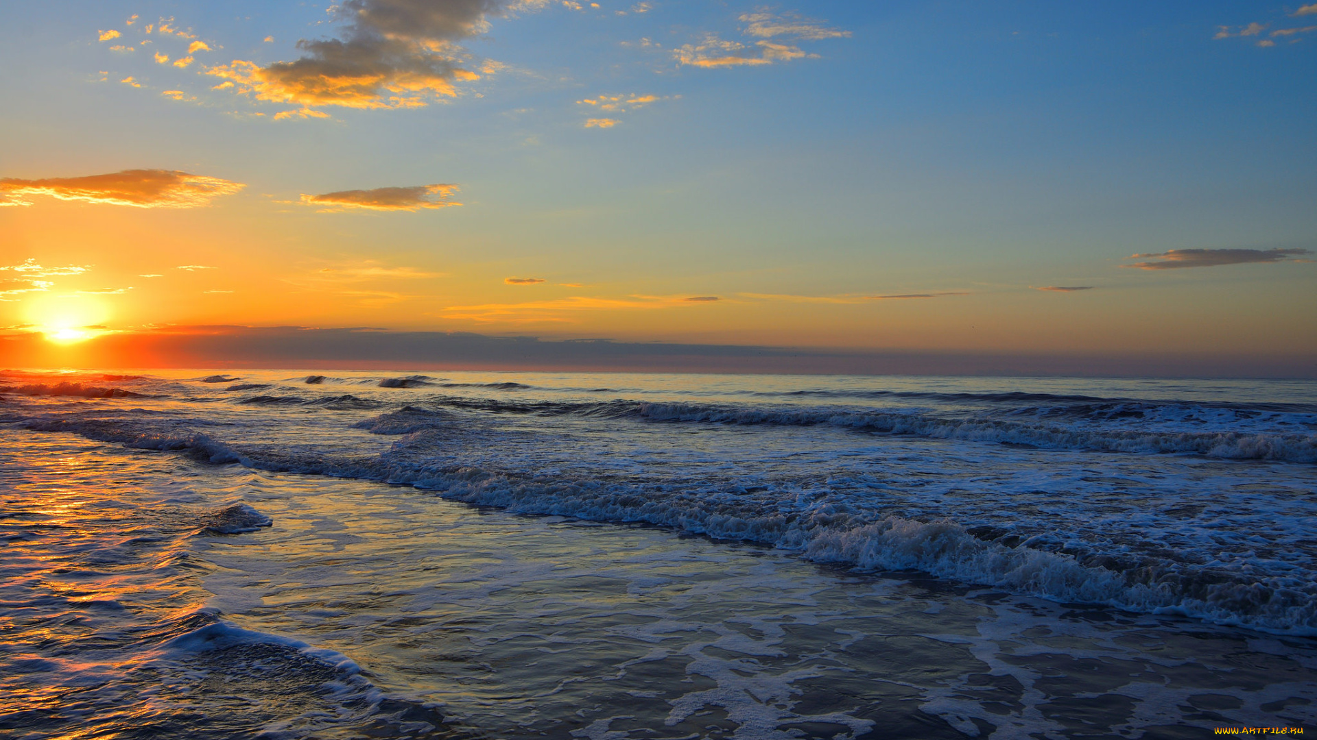 природа, восходы, закаты, рассвет