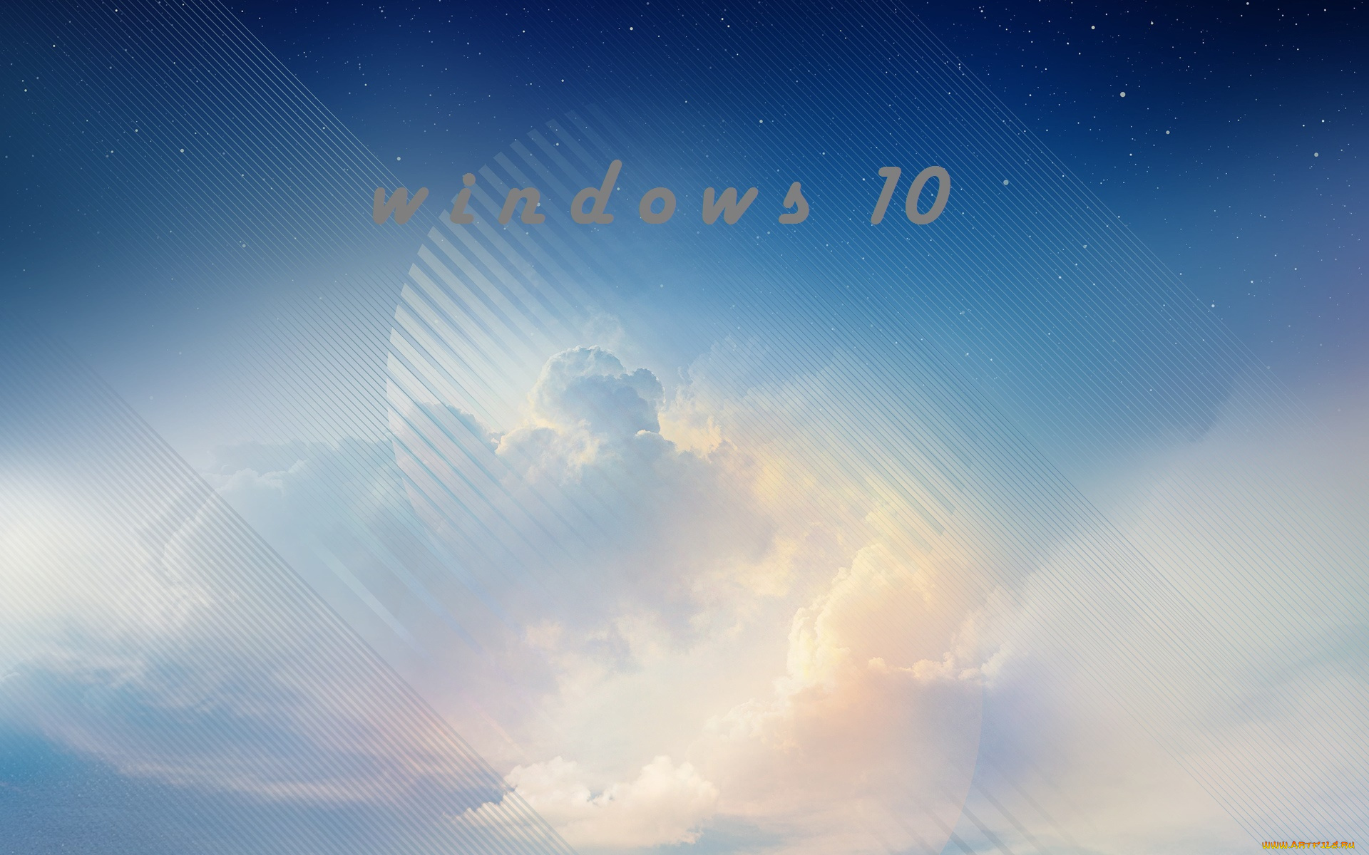 компьютеры, windows, , 10, фон, логотип