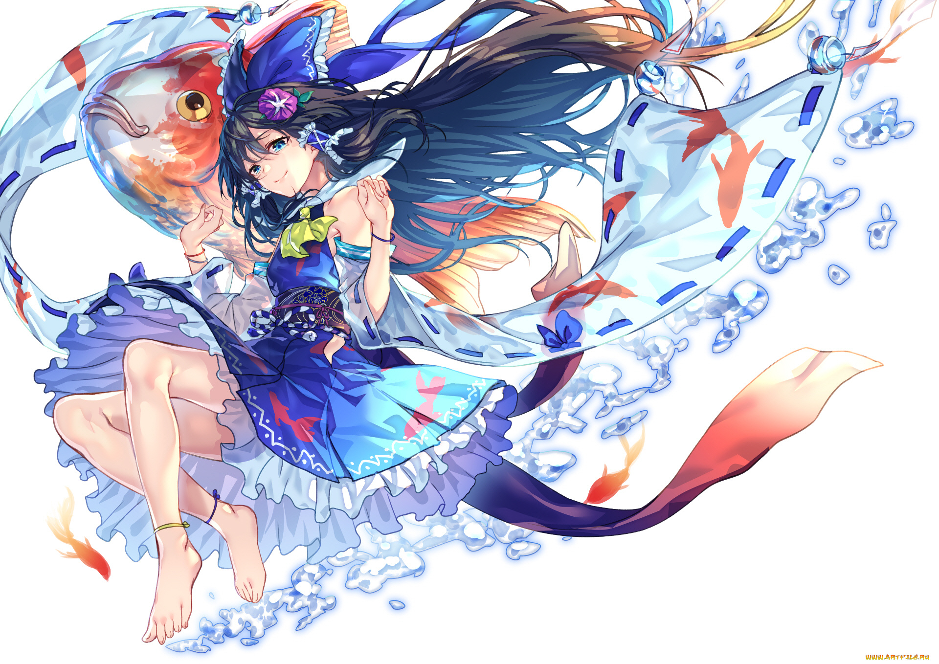 аниме, touhou, девушка