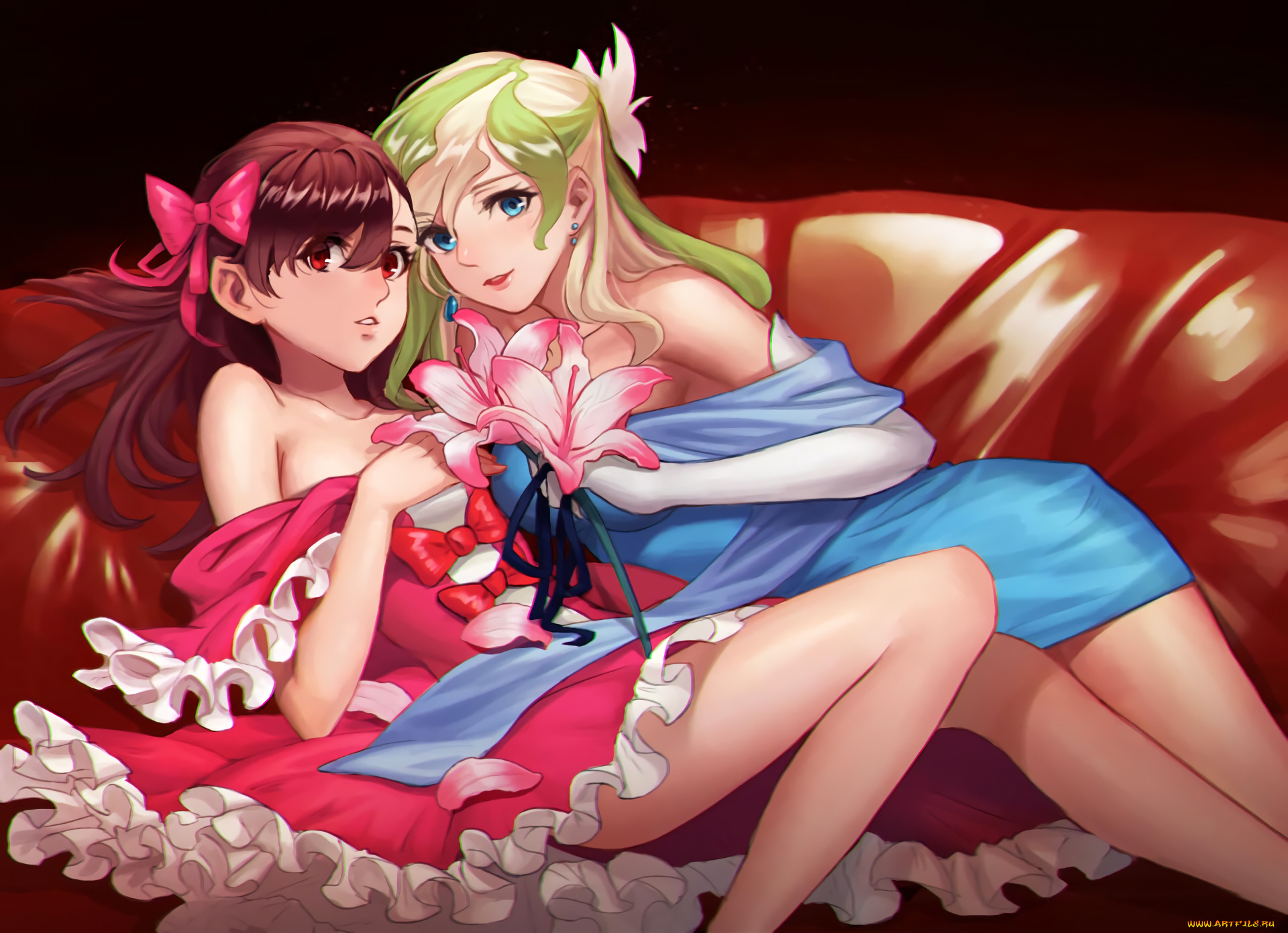 аниме, little, witch, academia, девушки