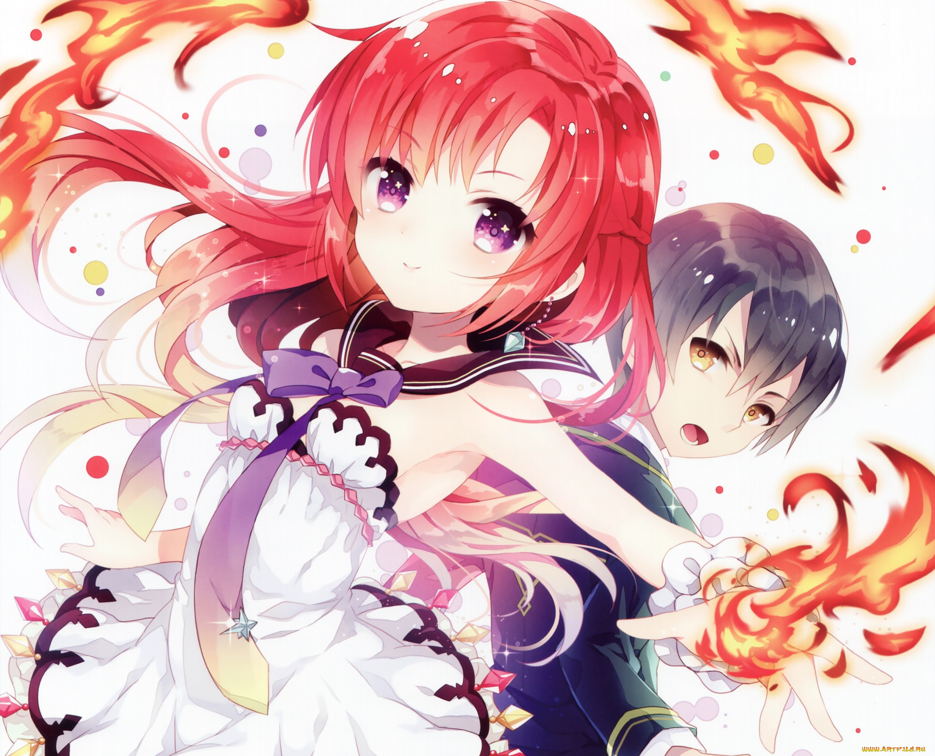 аниме, магия, , колдовство, , halloween, девушка