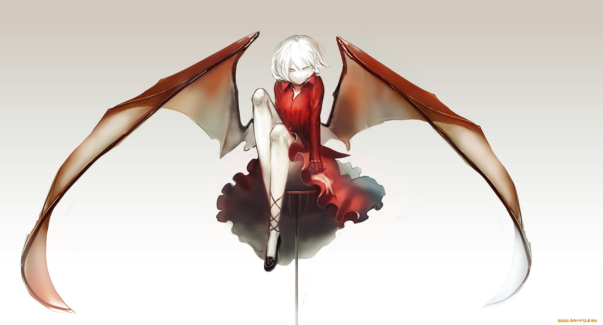 аниме, touhou, девушка