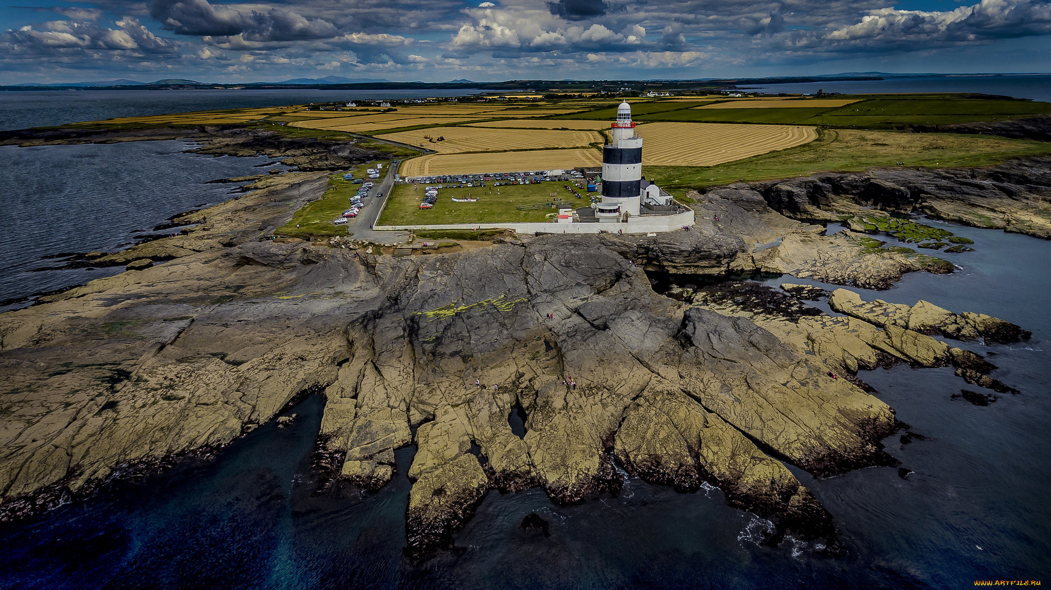 природа, маяки, побережье, маяк