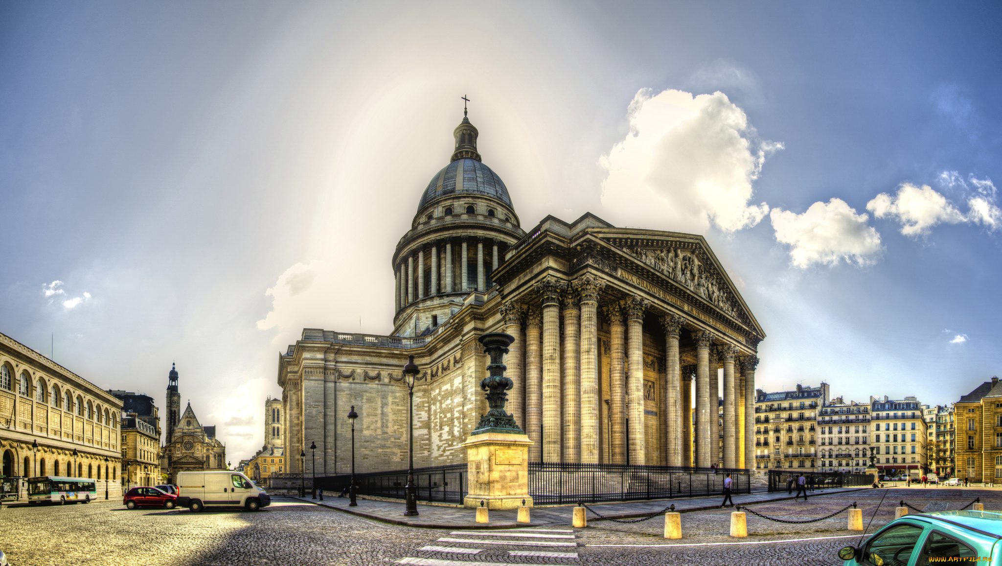 le, panth&, 233, on, , paris, города, париж, , франция, простор