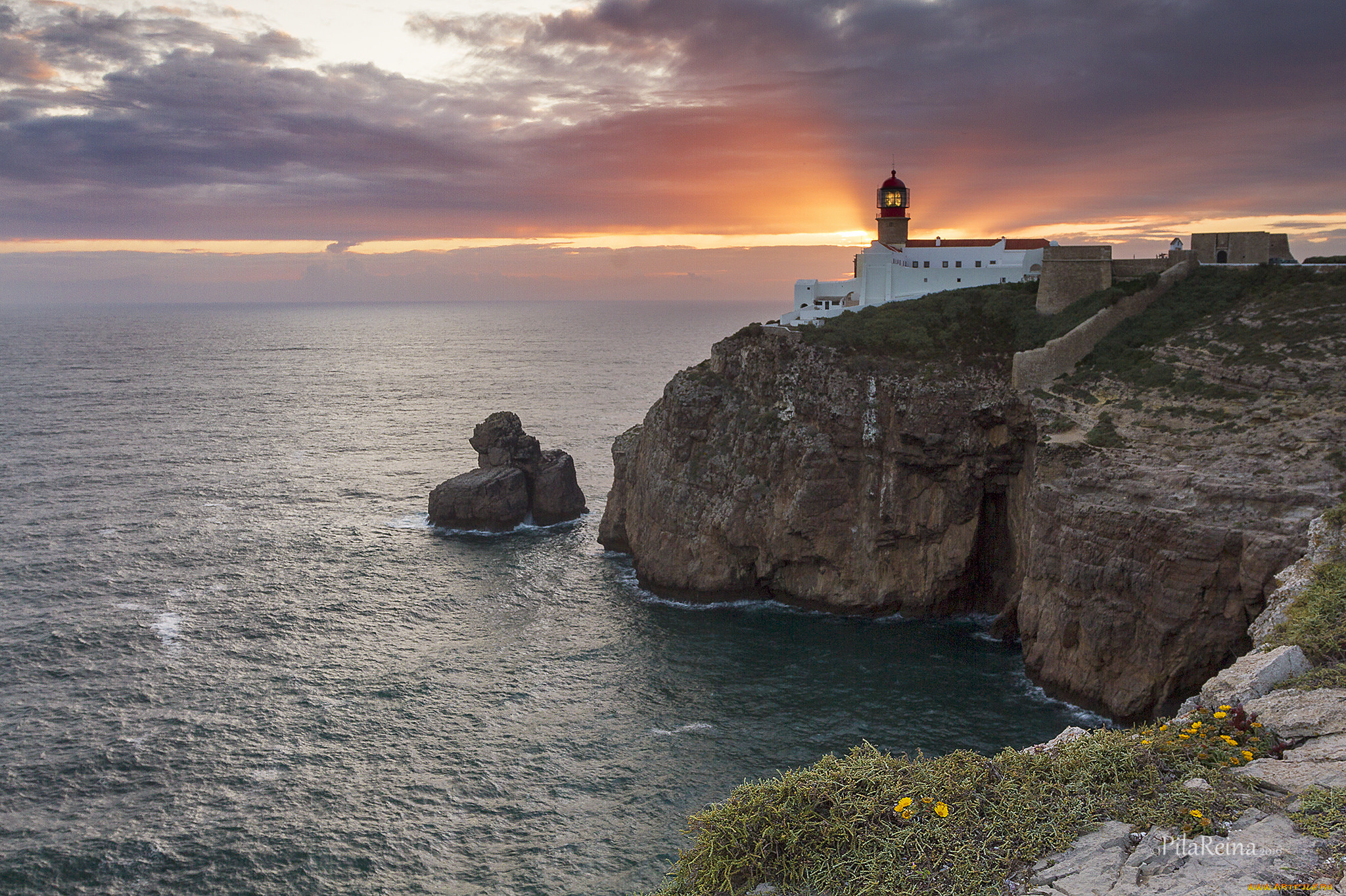 природа, маяки, побережье, маяк