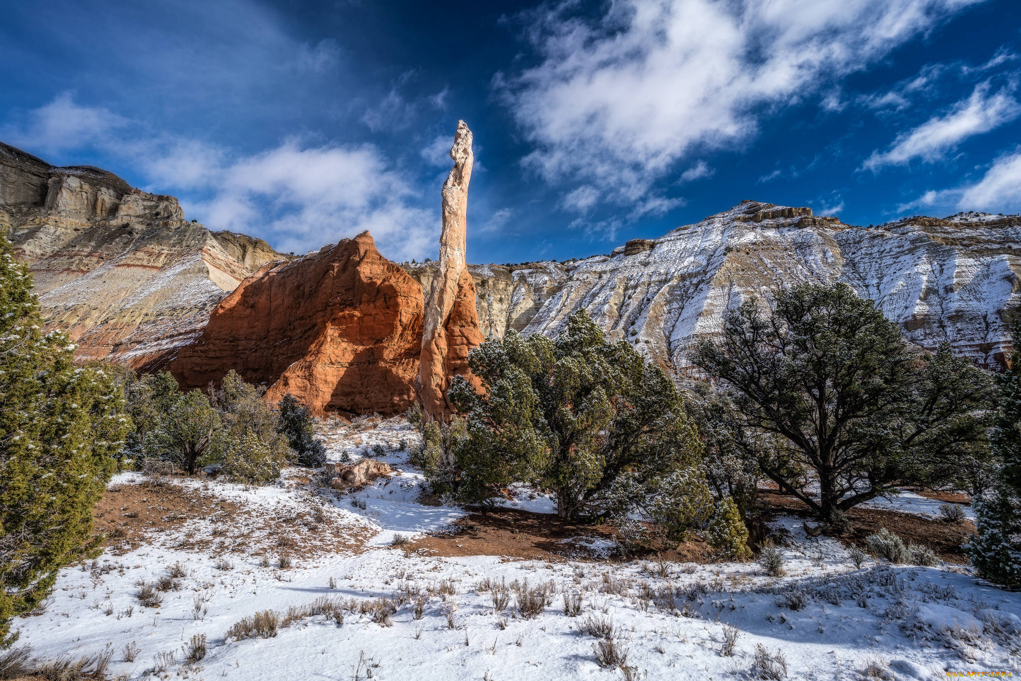 природа, горы, простор