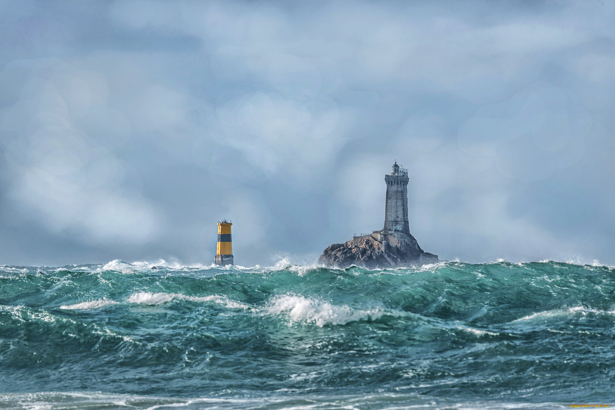 природа, маяки, побережье, маяк