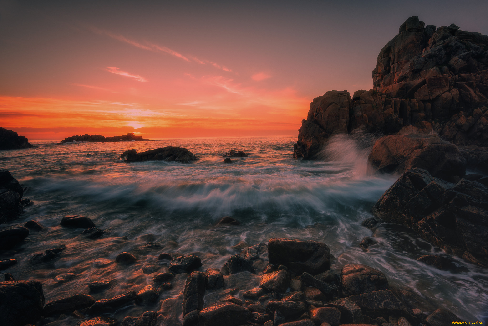 природа, восходы, закаты, рассвет