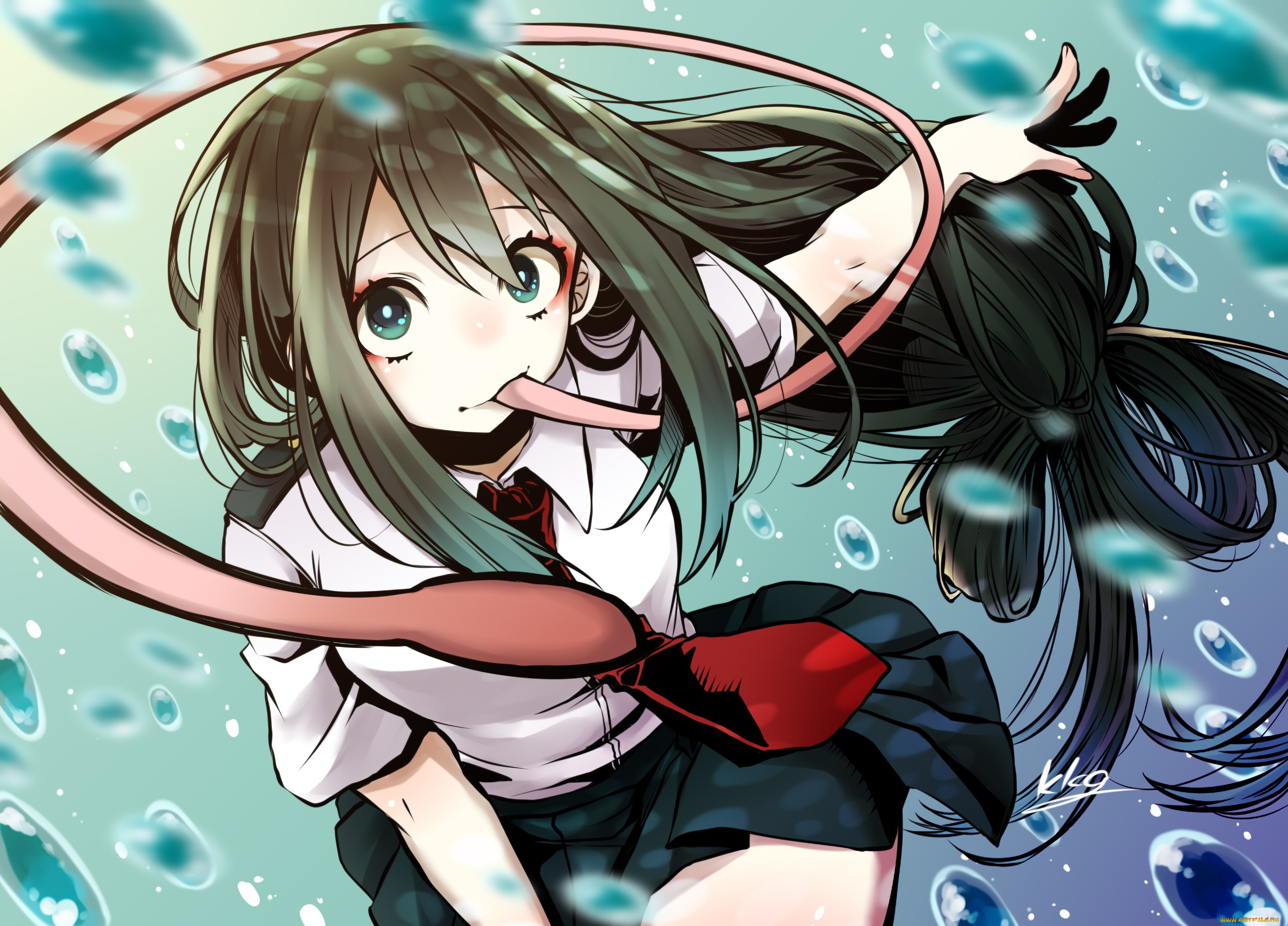 аниме, boku, no, hero, academia, девушка