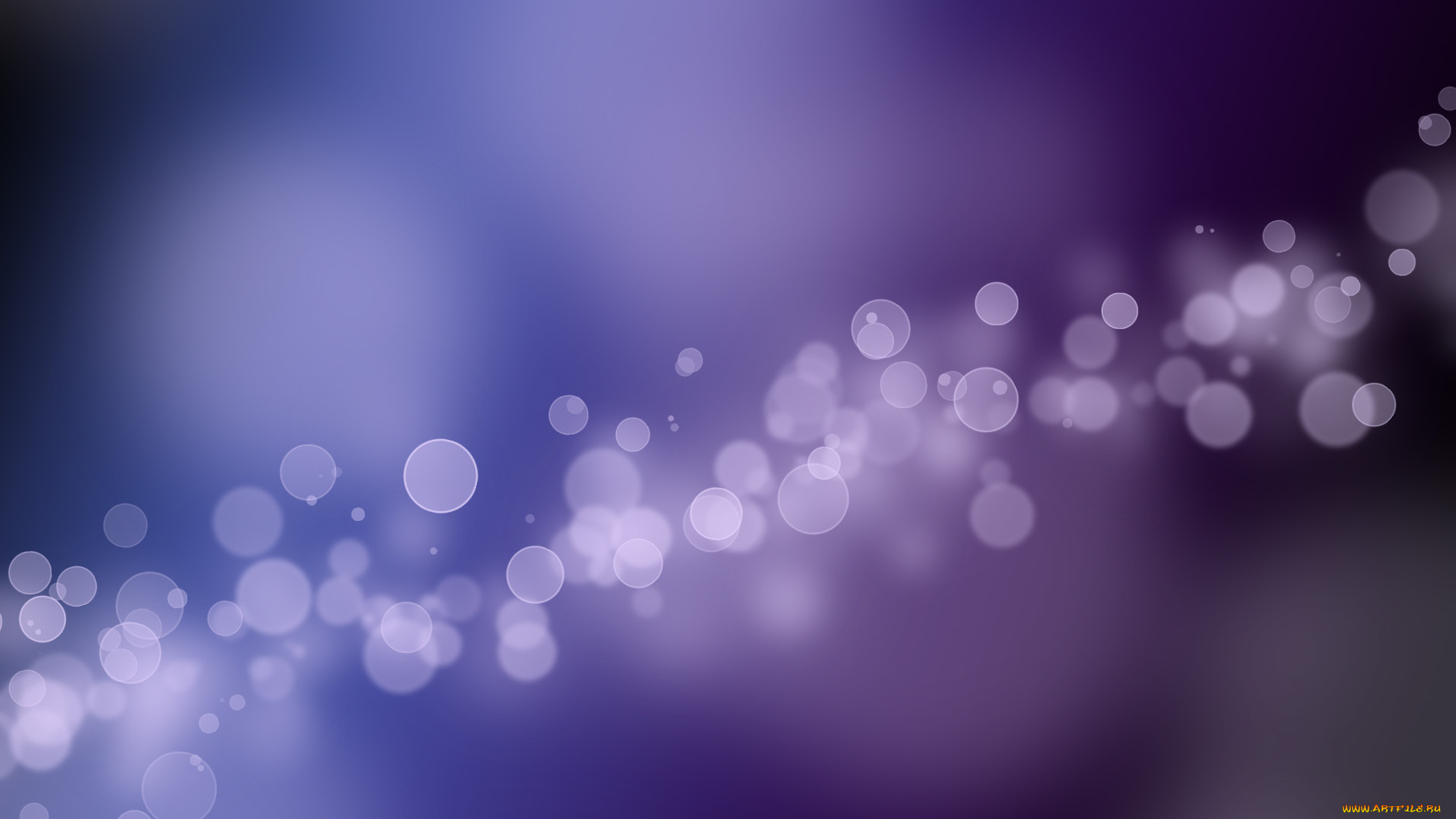 3д, графика, абстракция, , abstract, блики, пузыри, фиолетовый