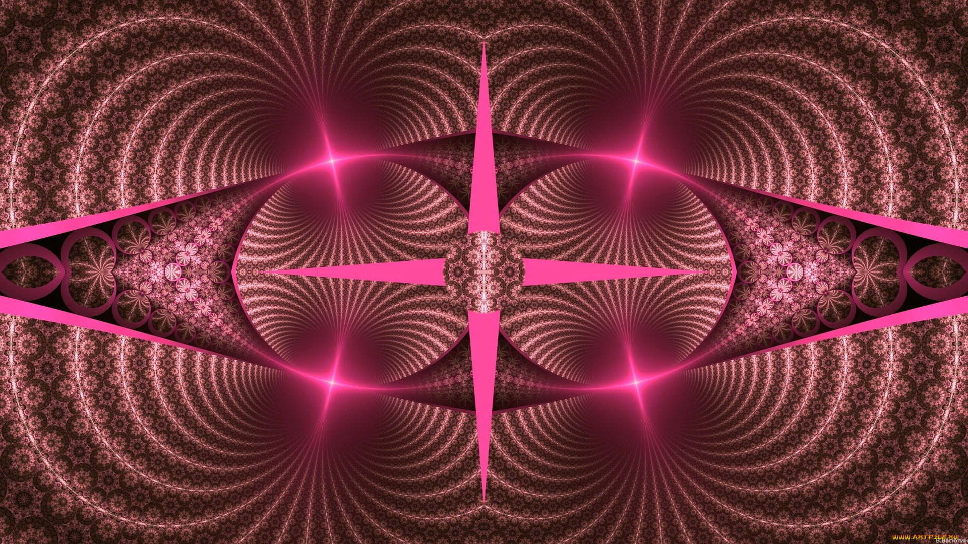 3д, графика, фракталы, , fractal, цвет, фон, узор