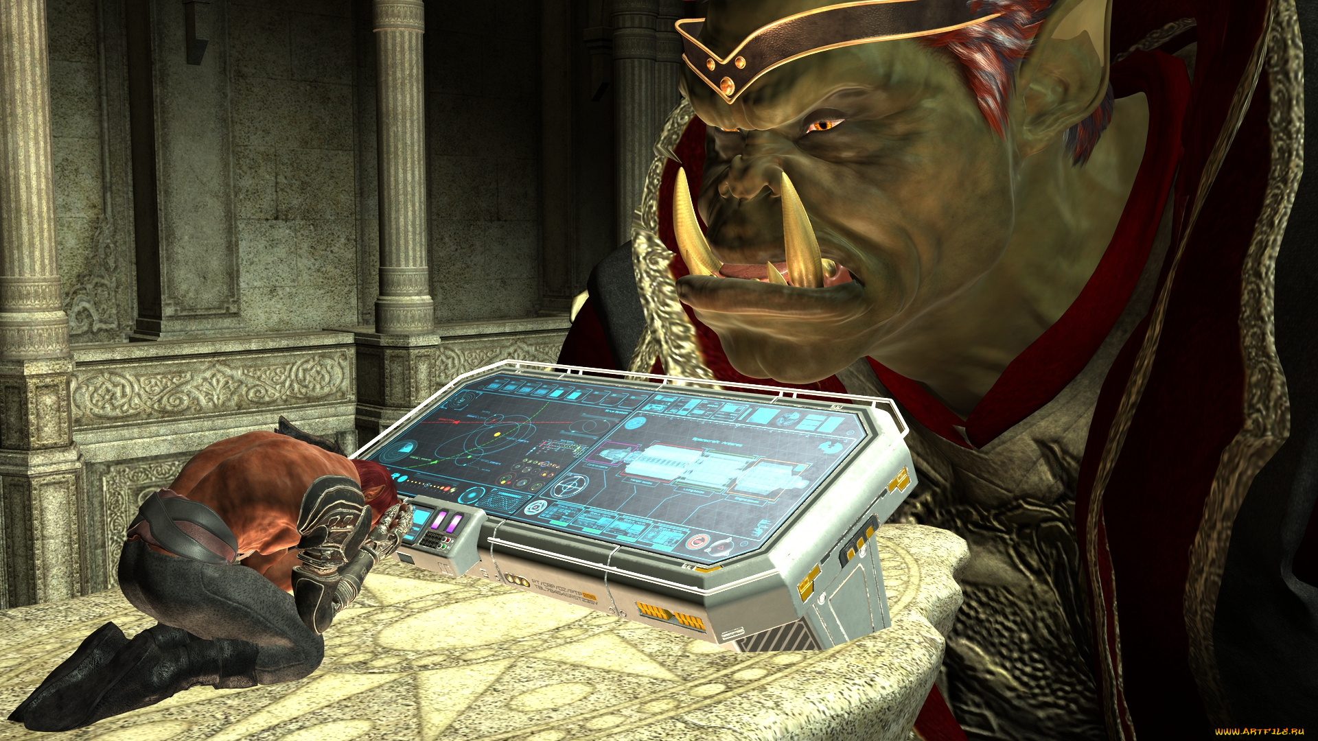 3д, графика, существа, , creatures, существо