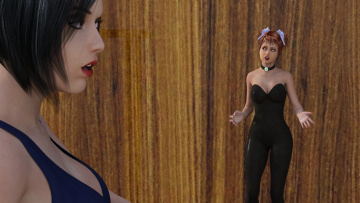 Картинка 3д+графика фантазия+ fantasy фон взгляд девушки