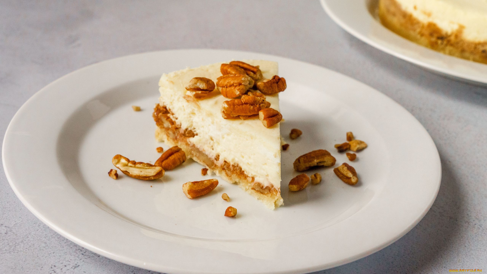 еда, торты, ореховый, торт, орехи