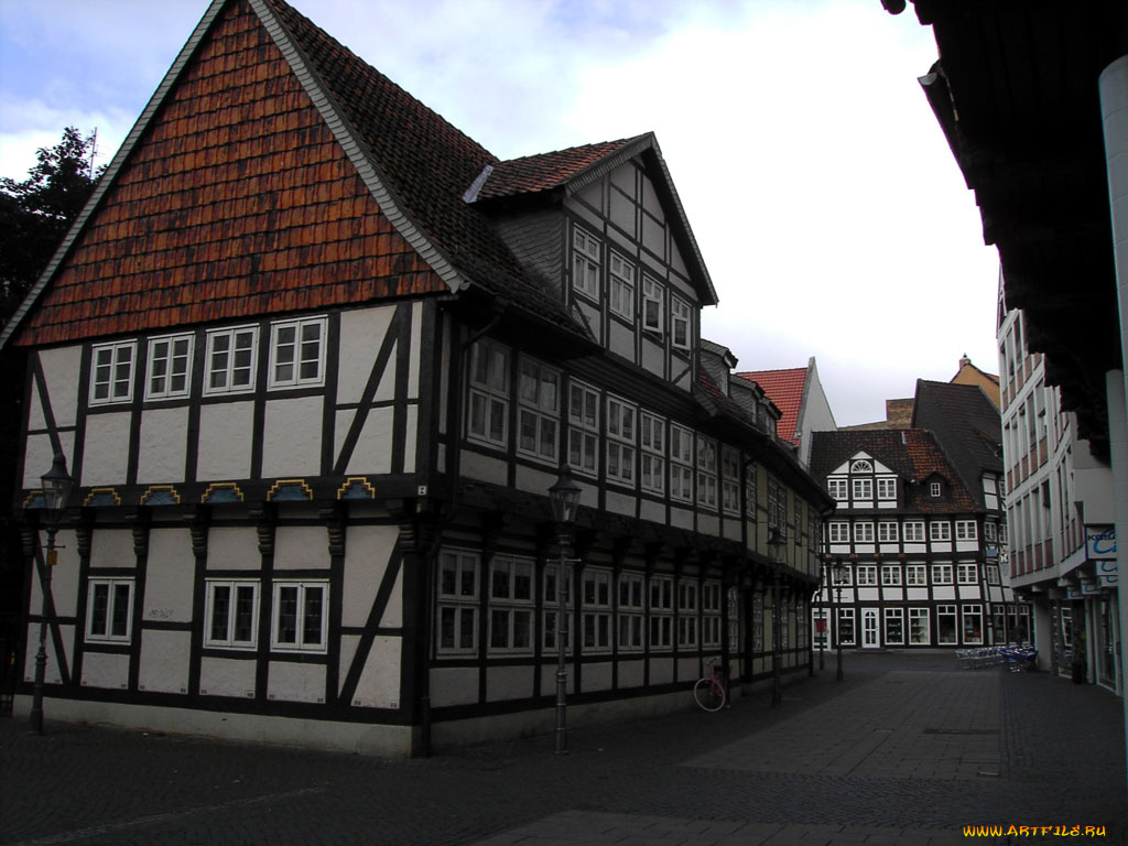 серия, прогулка, по, брауншвейгу, июль, 2005, города, улицы, площади, набережные