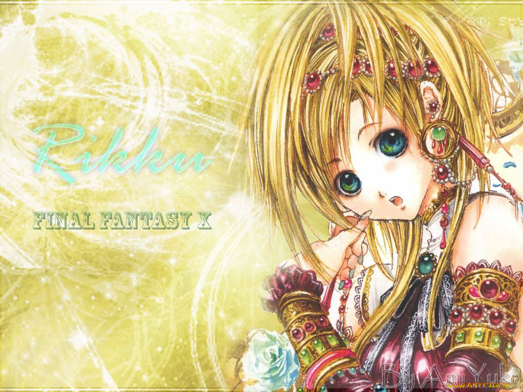 аниме, final, fantasy