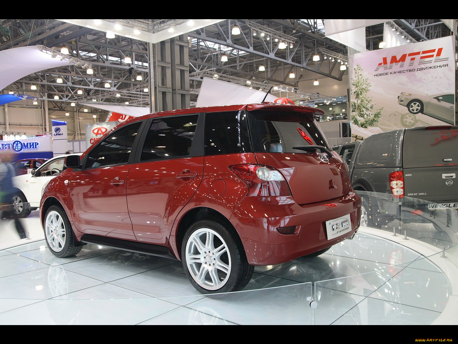 great, wall, florid, автомобили