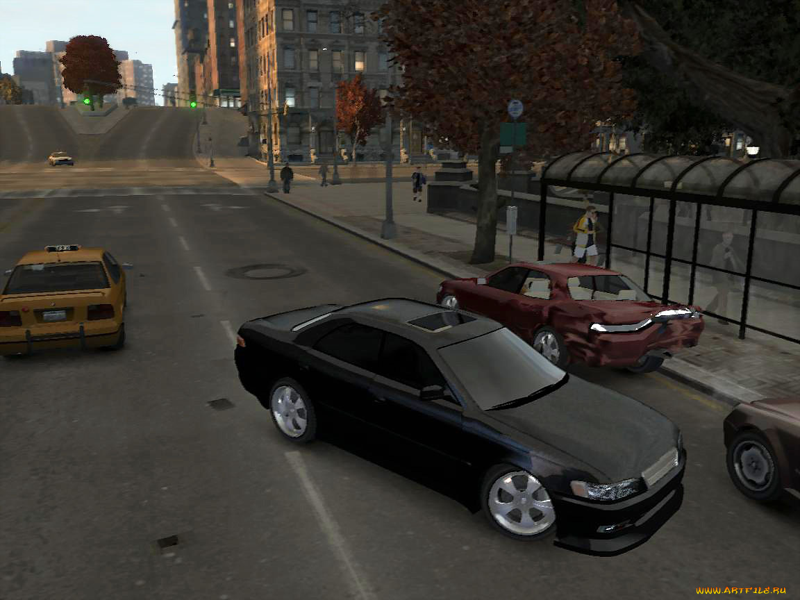 toyota, mark, ii, 90, in, gta, iv, видео, игры, grand, theft, auto