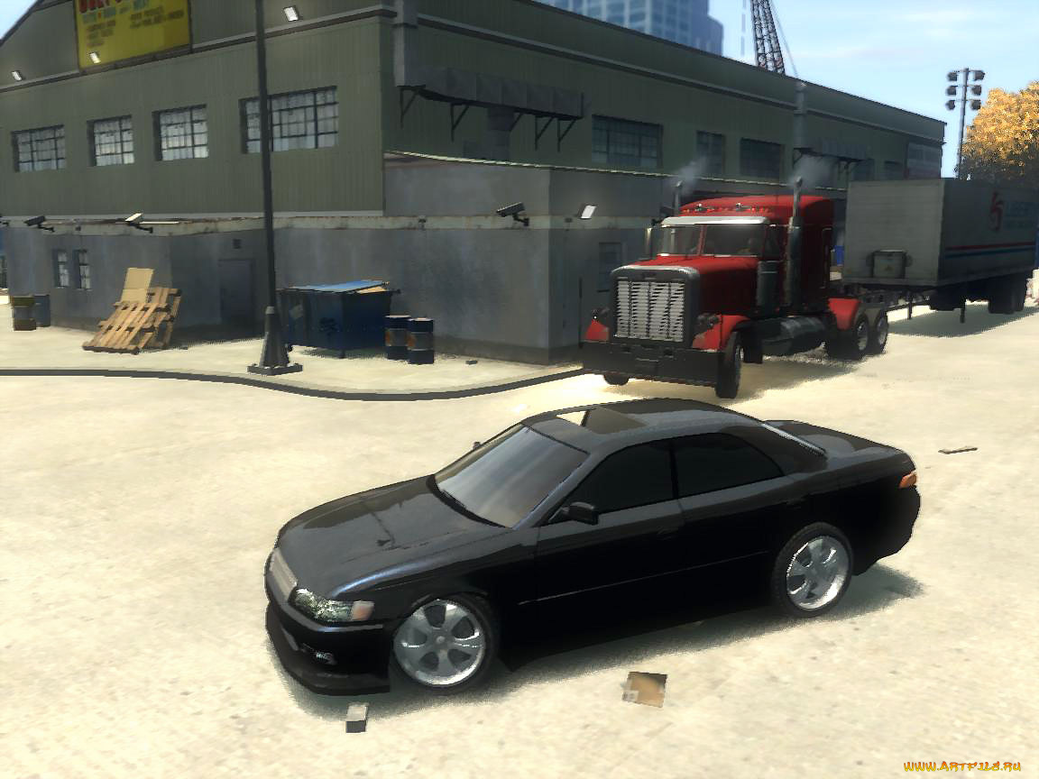 toyota, mark, ii, 90, in, gta, iv, видео, игры, grand, theft, auto