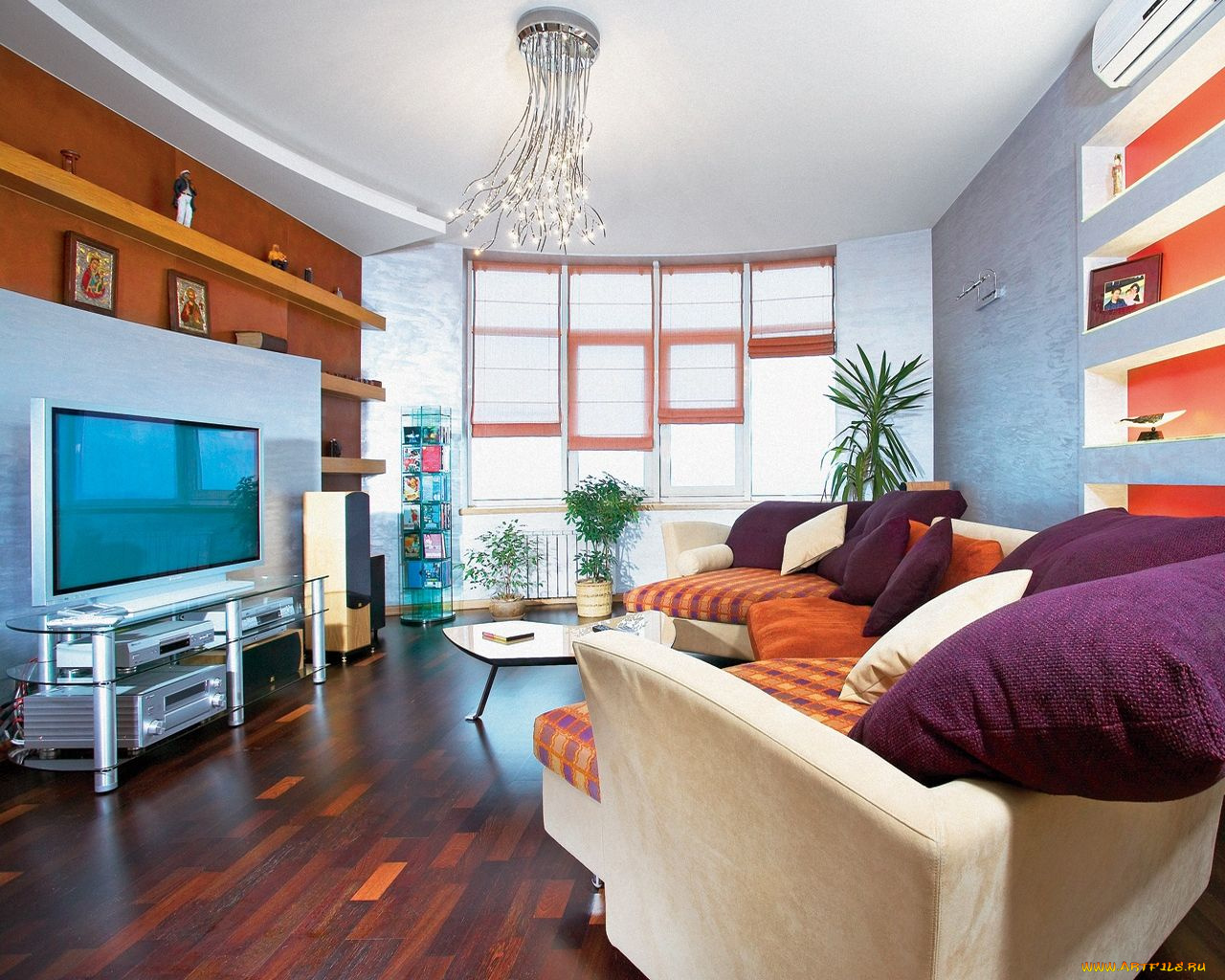 интерьер, гостиная