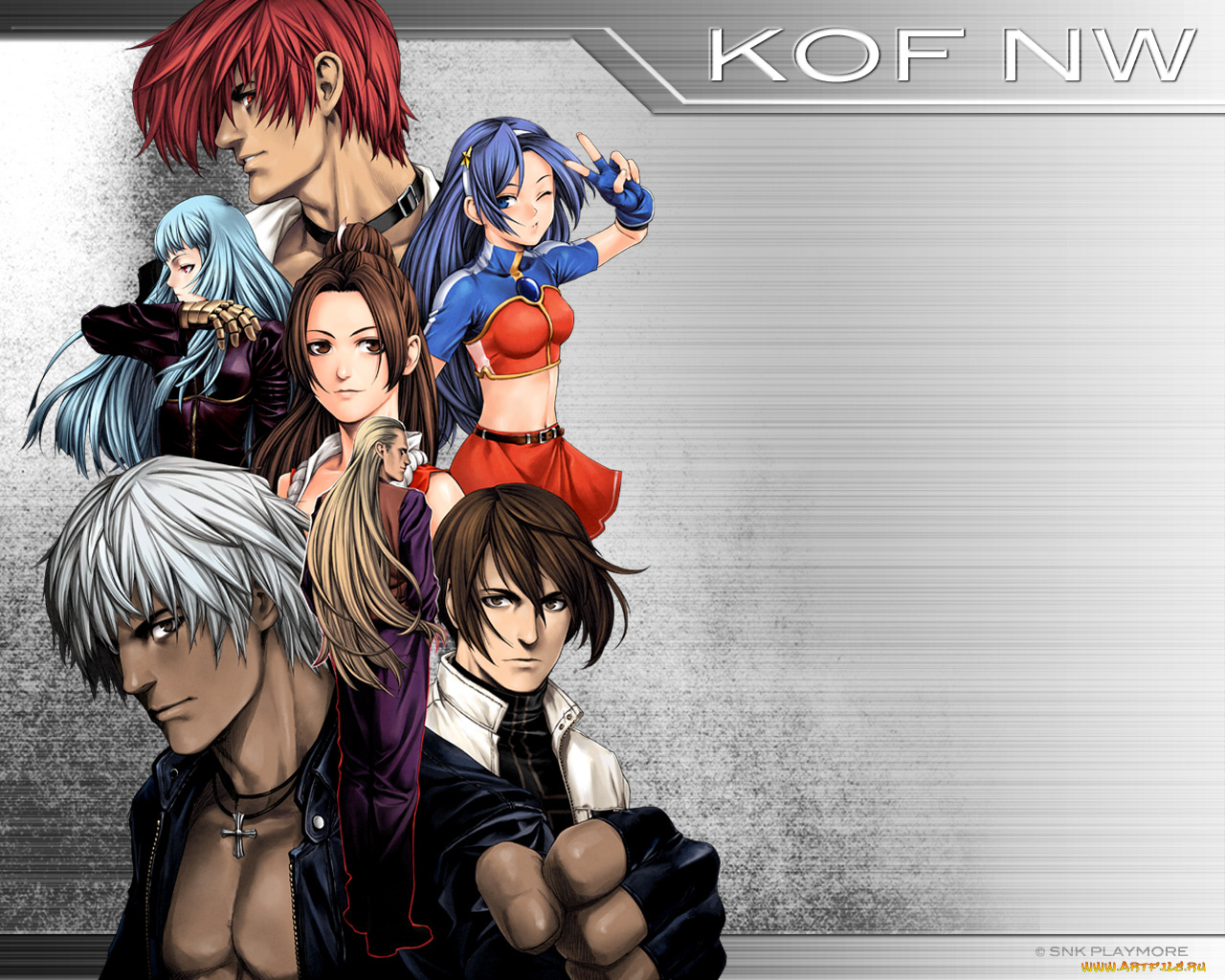 the, king, of, fighters, neowave, видео, игры