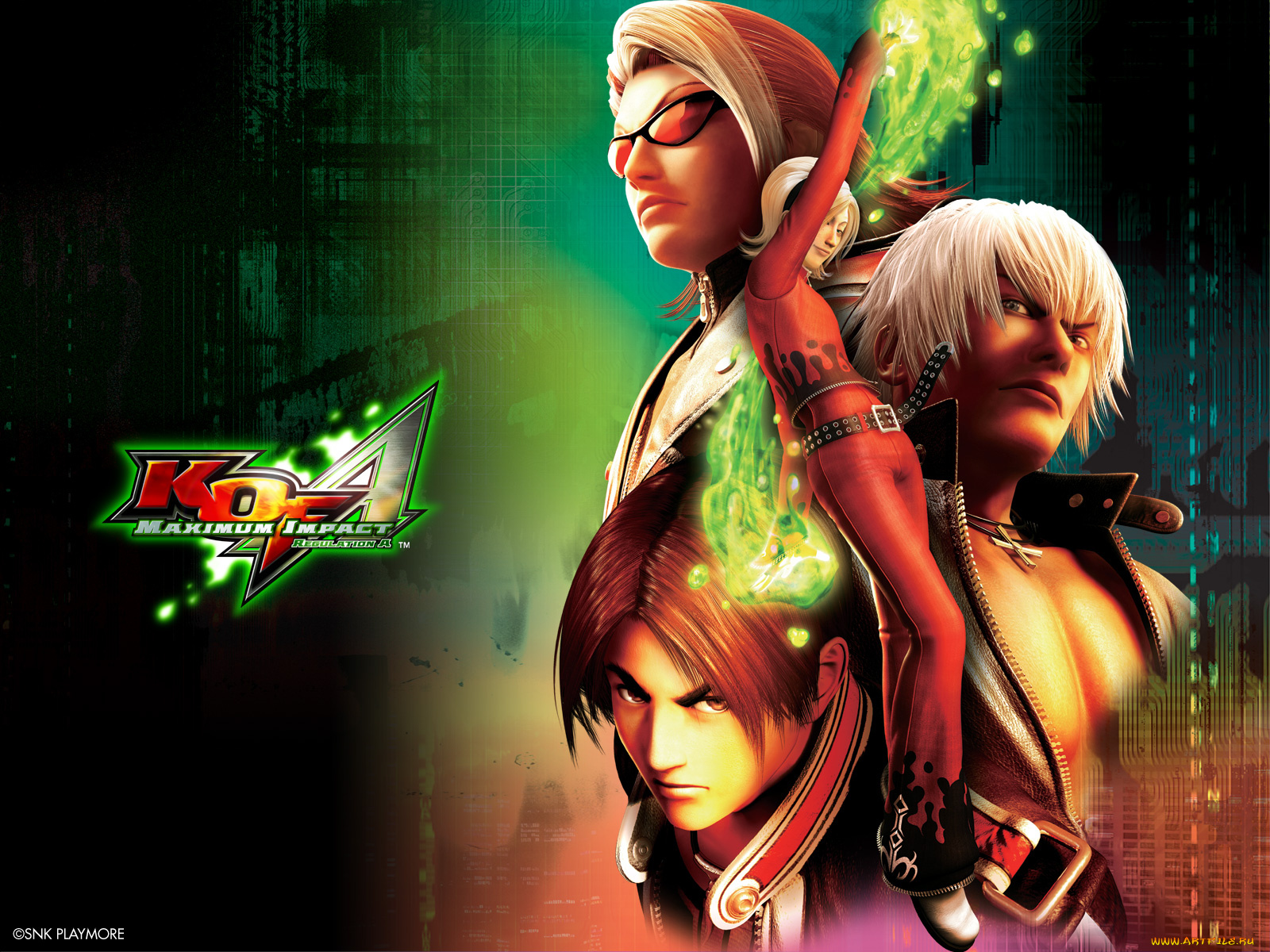 the, king, of, fighters, maximum, impact, regulation, a, видео, игры, `a`