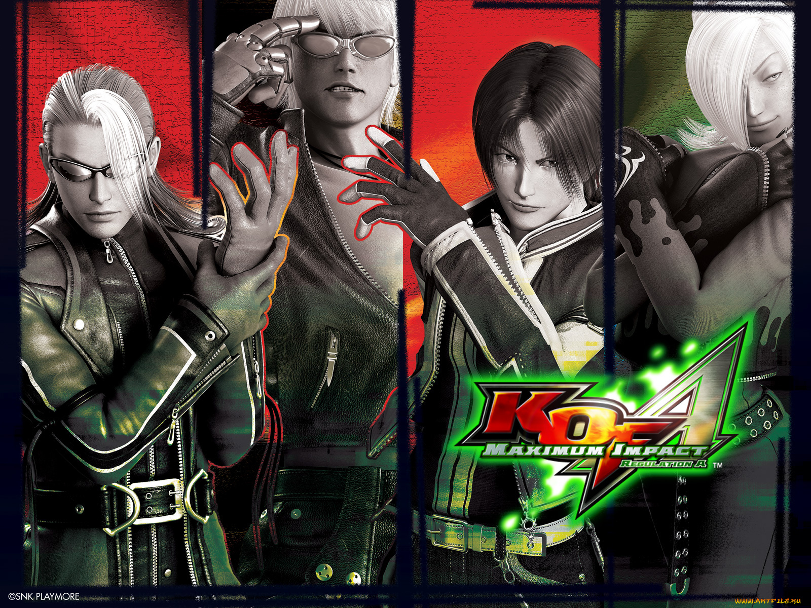 the, king, of, fighters, maximum, impact, regulation, a, видео, игры, `a`