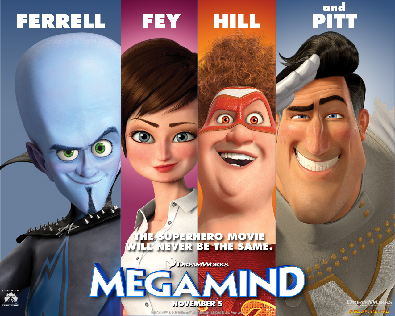 megamind, мультфильмы