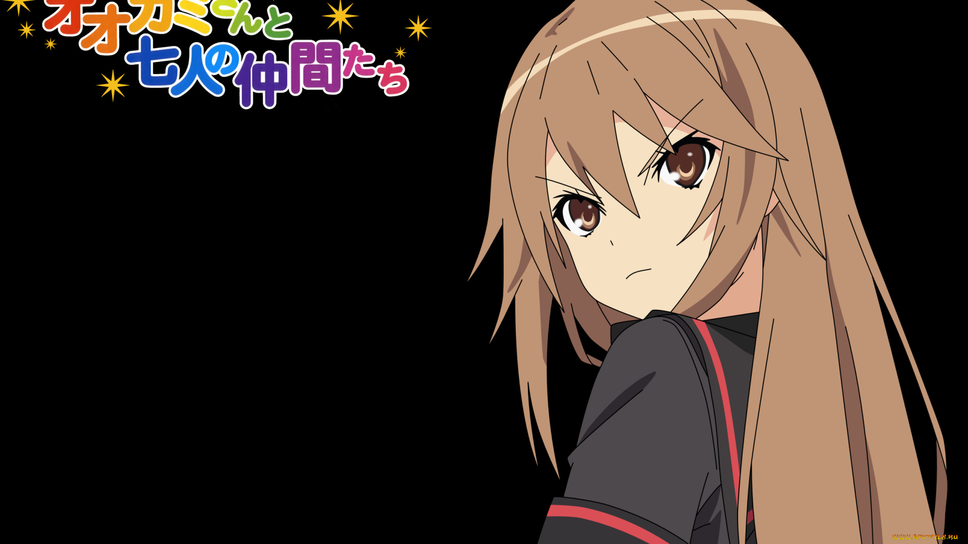 аниме, ookami, san, to, shichinin, no, nakama, tachi