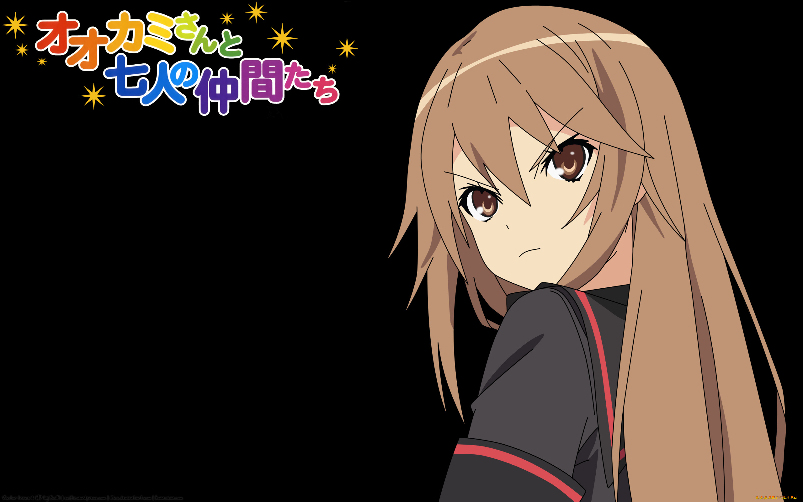 аниме, ookami, san, to, shichinin, no, nakama, tachi