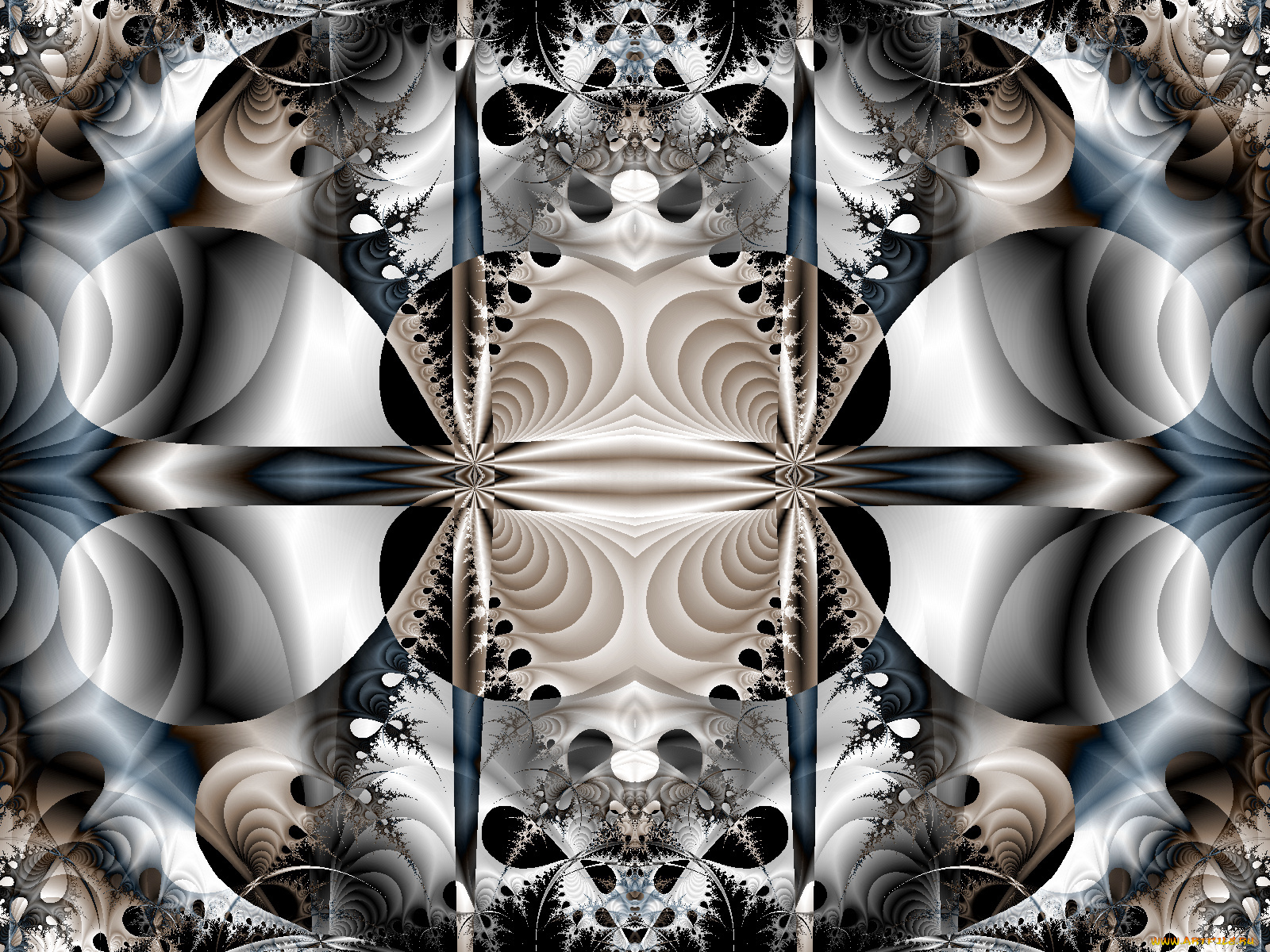 3д, графика, fractal, фракталы, узор, фрактал