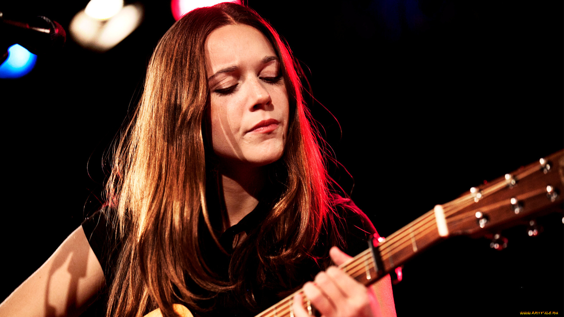 melissa, horn, музыка, девушка, музыкант, гитара