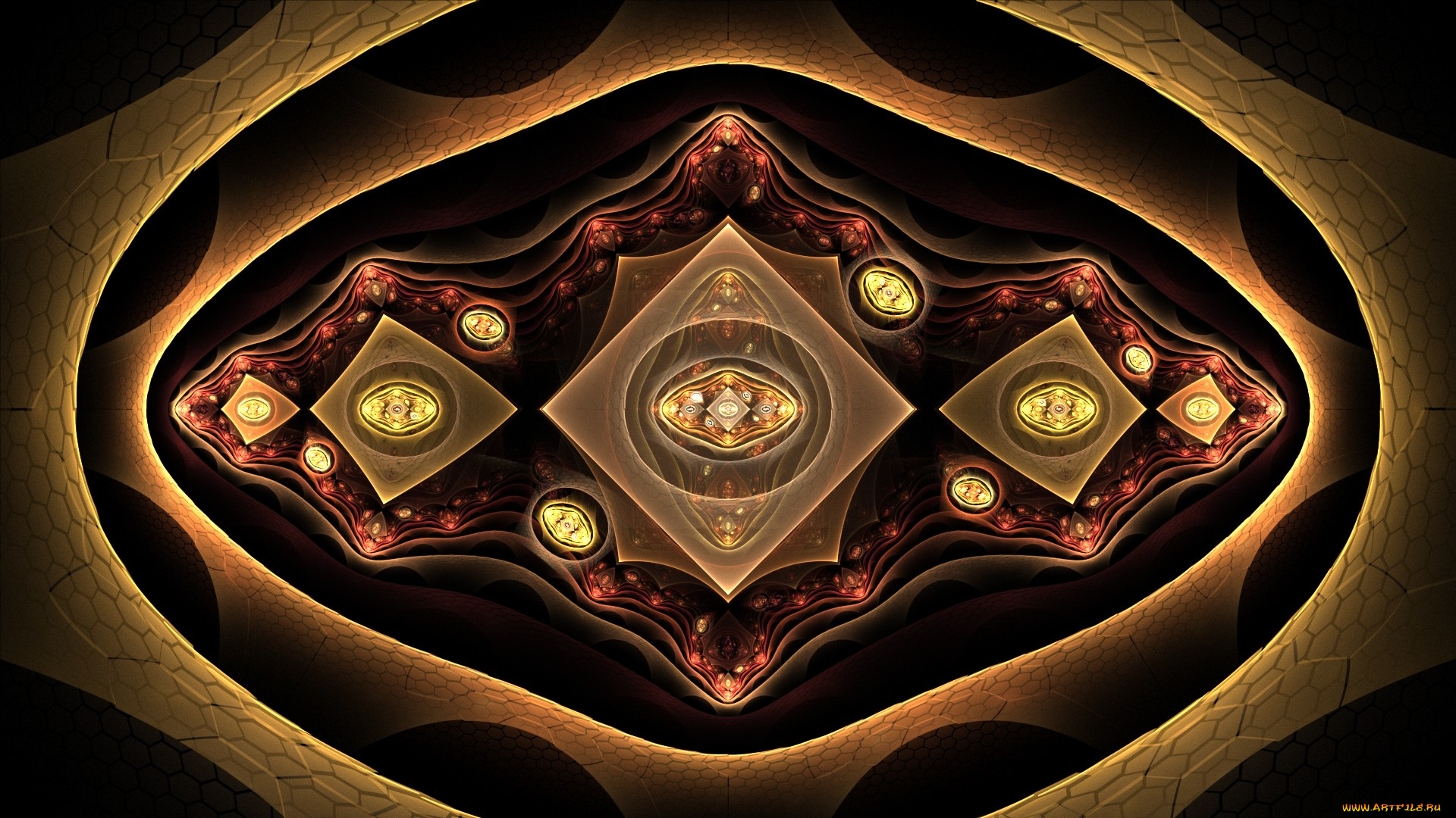 3д, графика, фракталы, , fractal, цвета, узор, фон