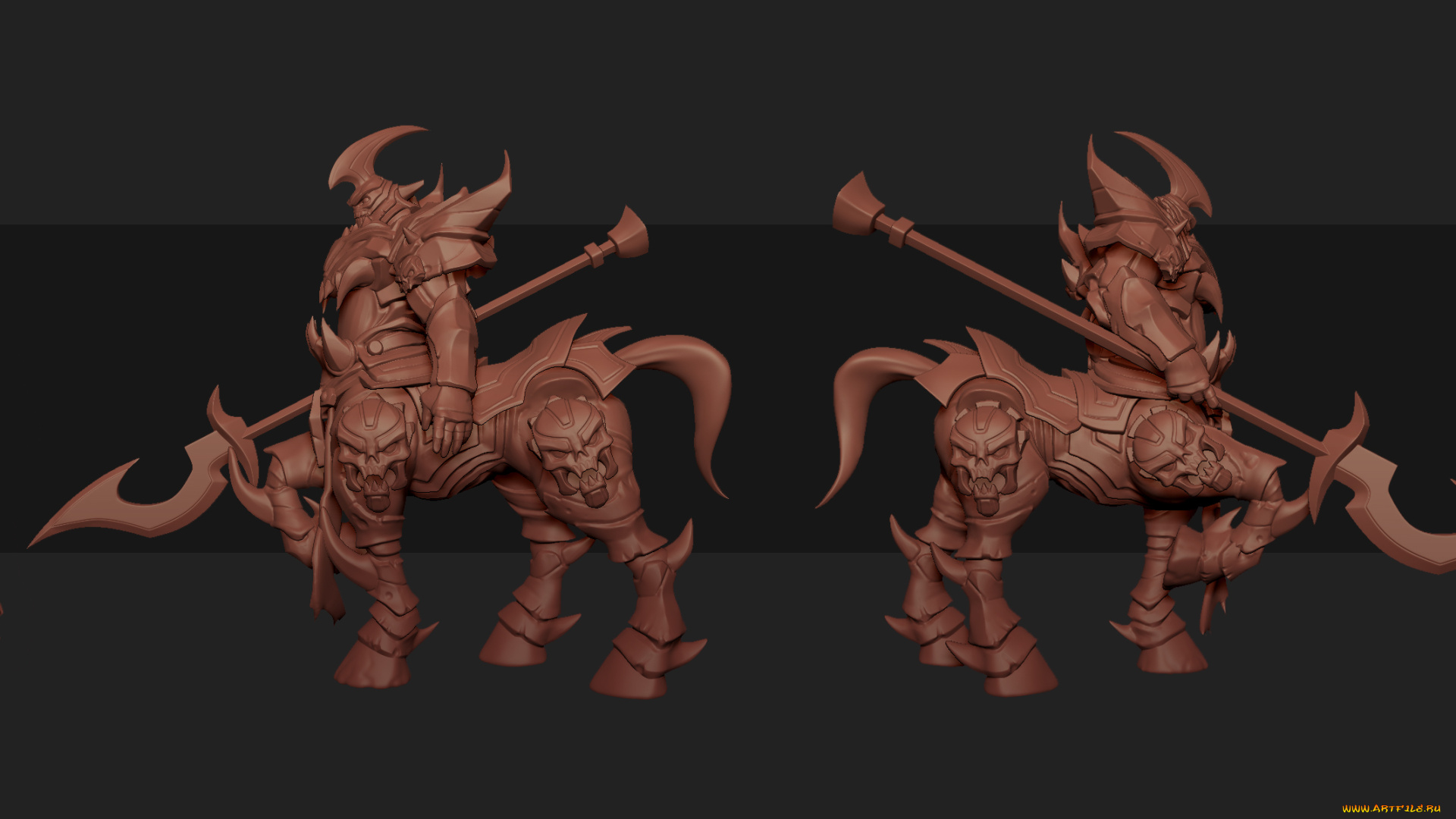 3д, графика, _science, fiction, оружие, всадник