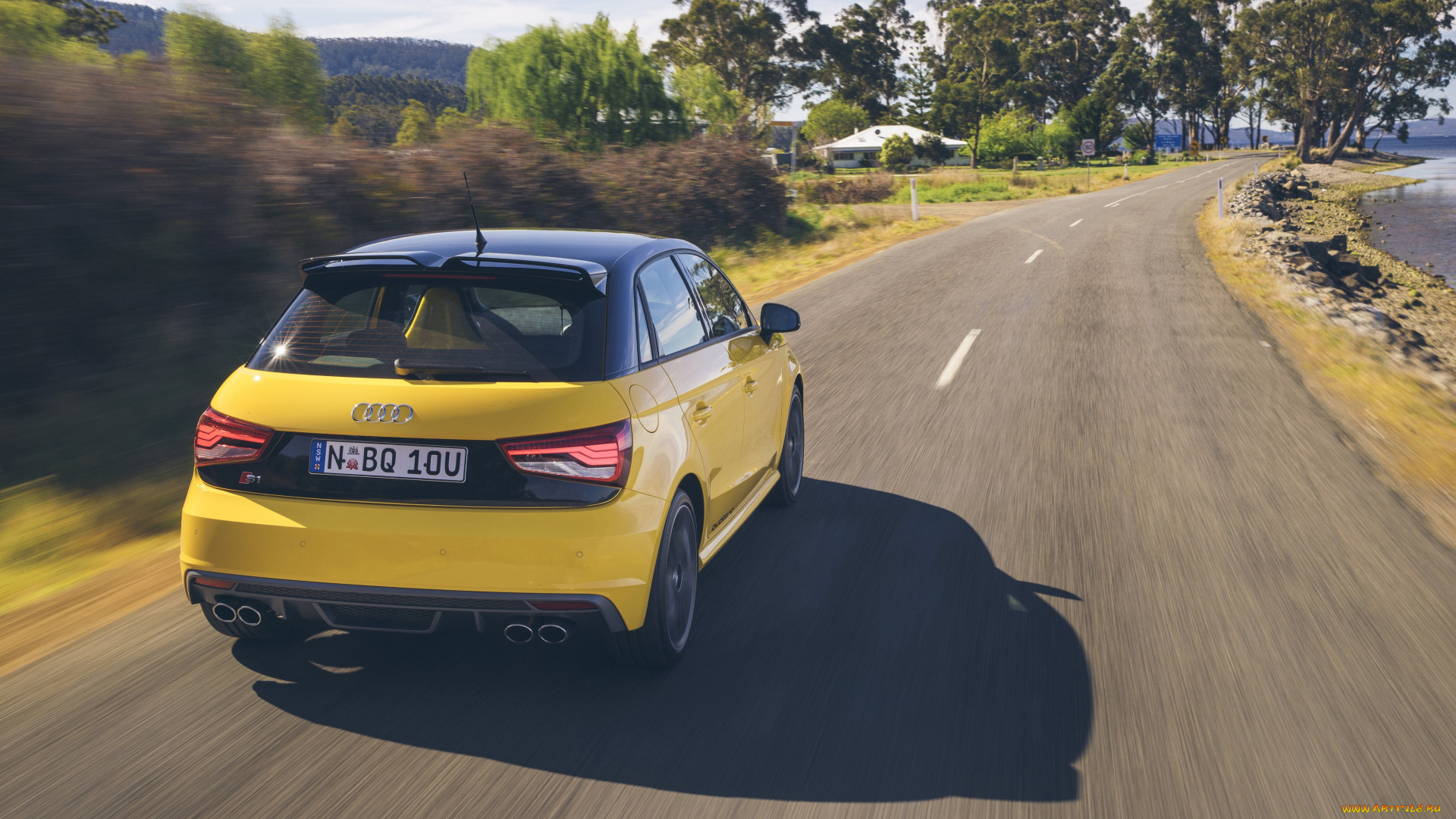 автомобили, audi, sportback, желтый, 2014г, au-spec, s1