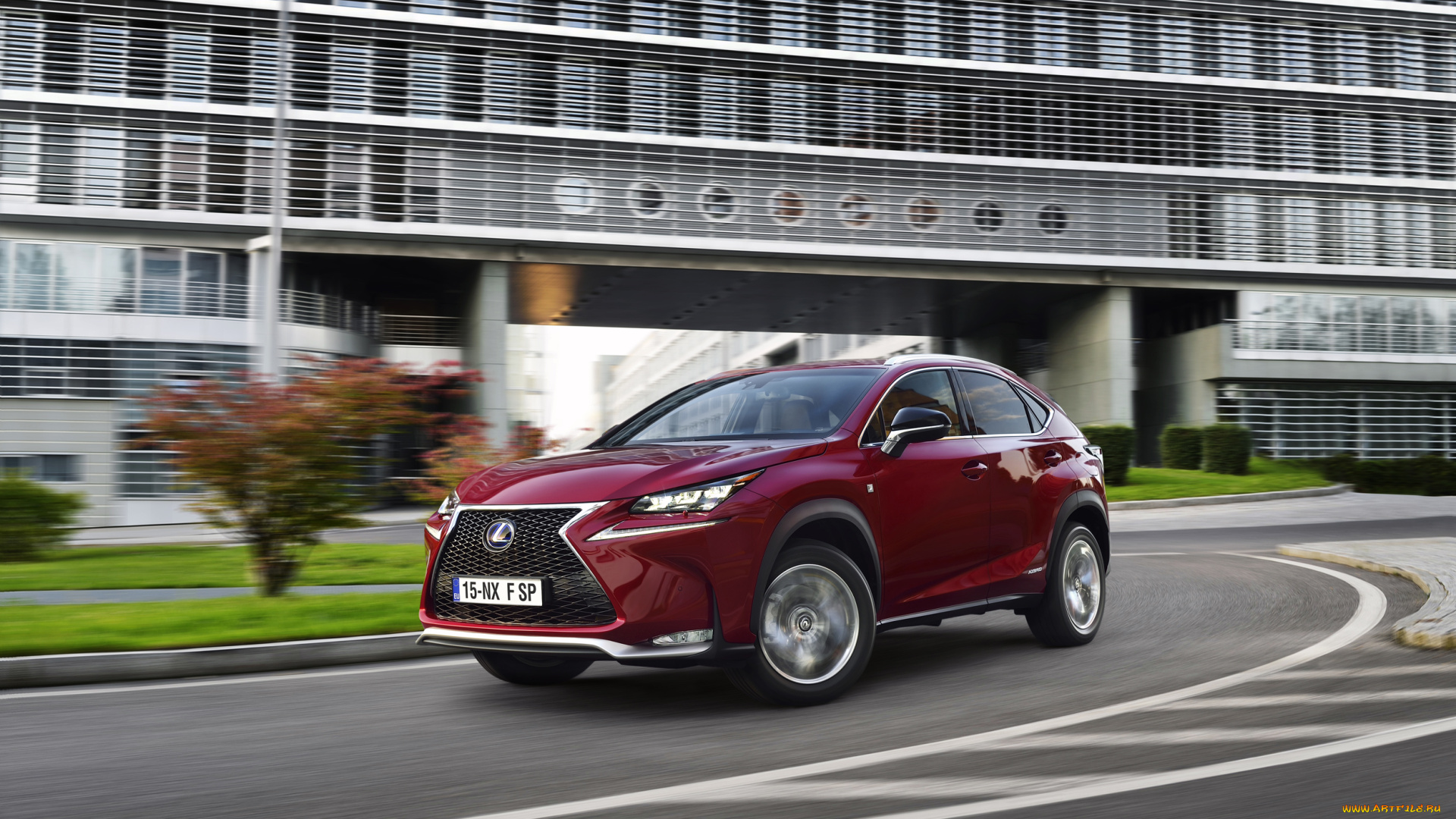 автомобили, lexus, nx, 300h, f-sport, eu-spec, 2014г, красный
