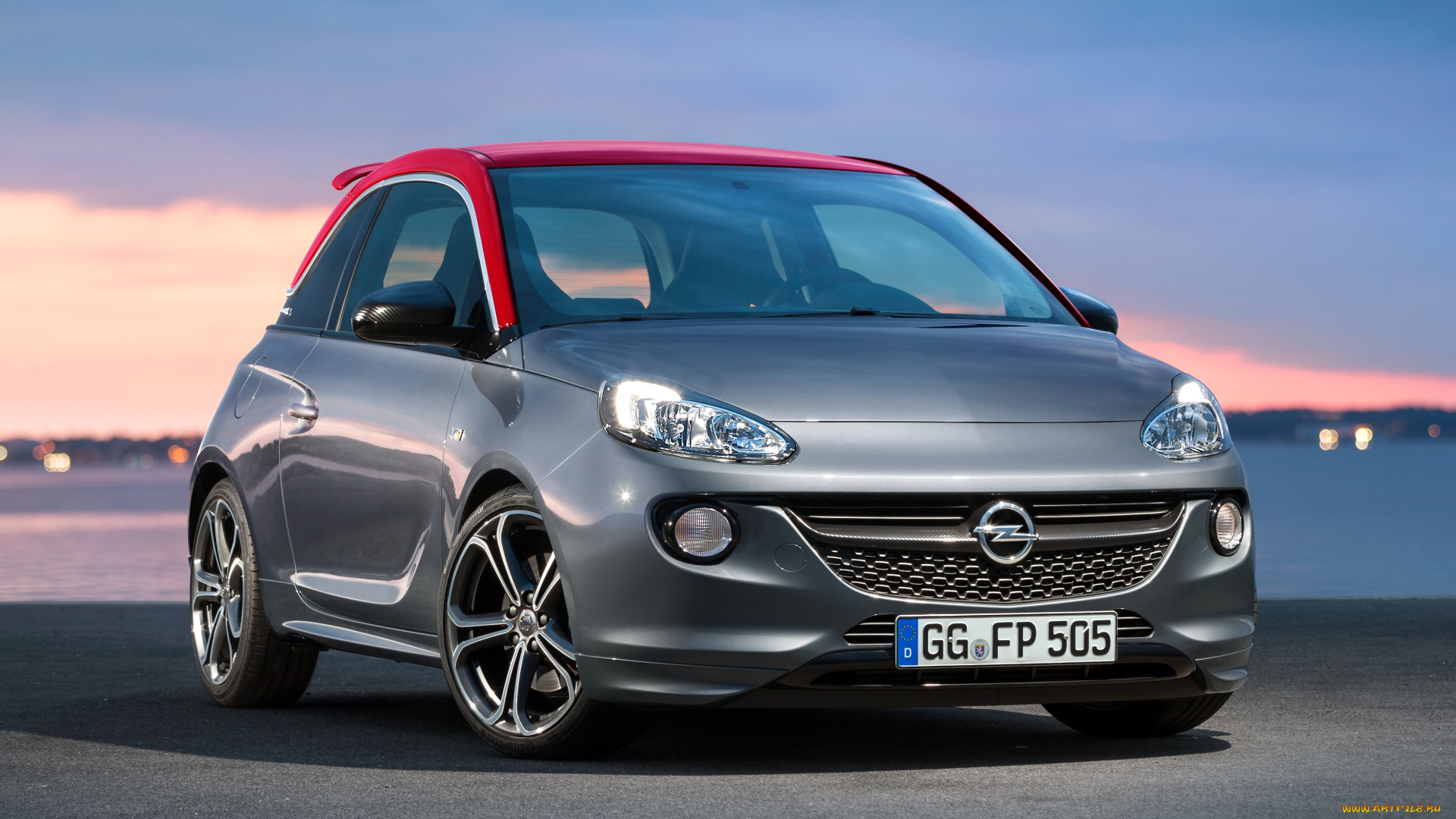 автомобили, opel, серый, adam, s, 2015г