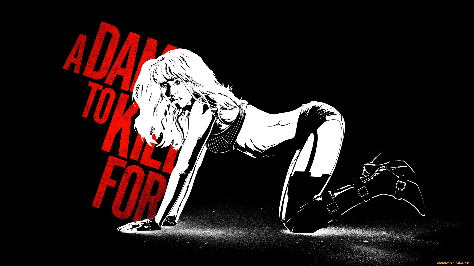 рисованные, кино, город, a, dame, to, kill, for, sin, city, экшен, грехов