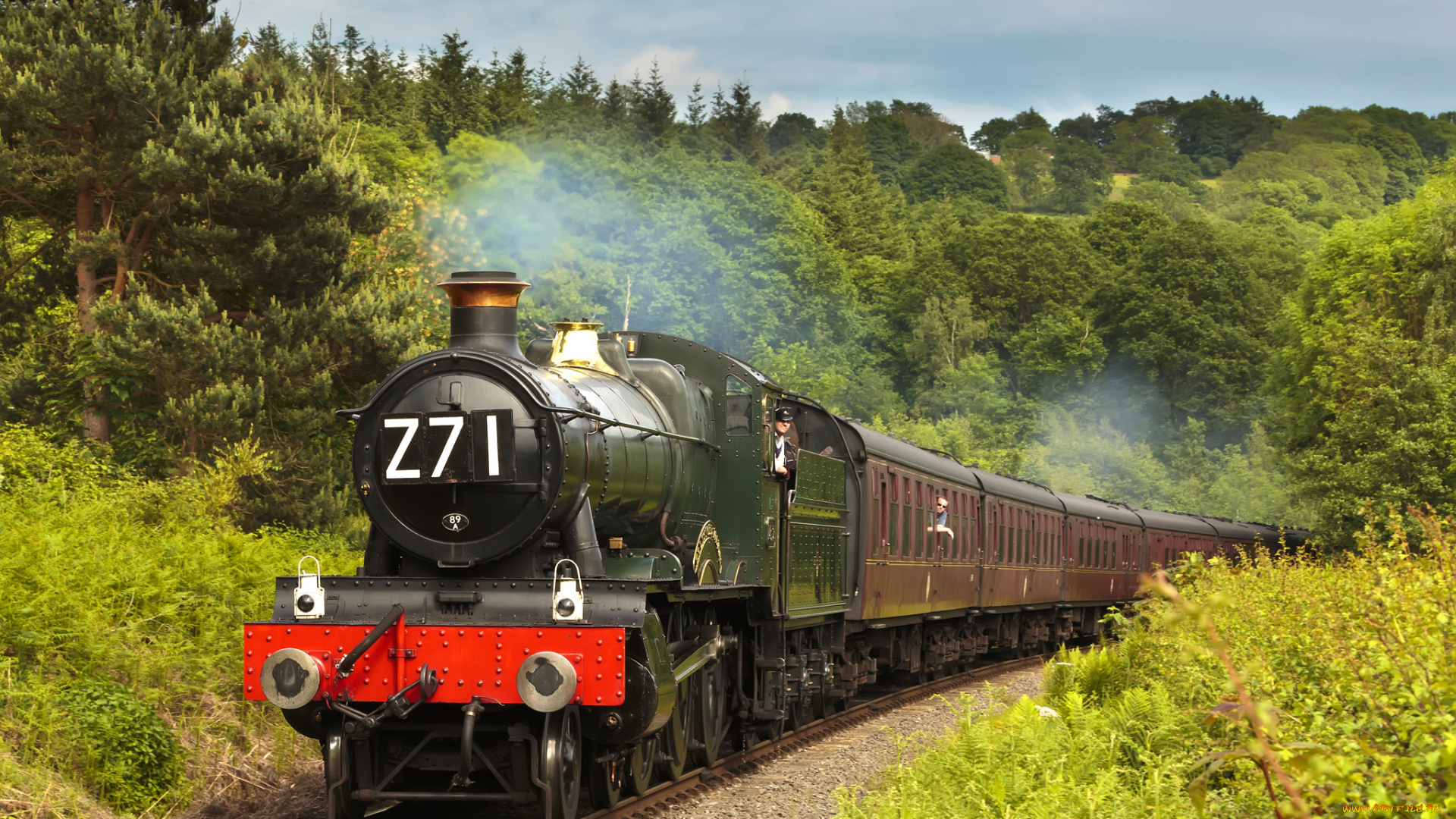 техника, паровозы, паровоз, рельсы, железная, дорога